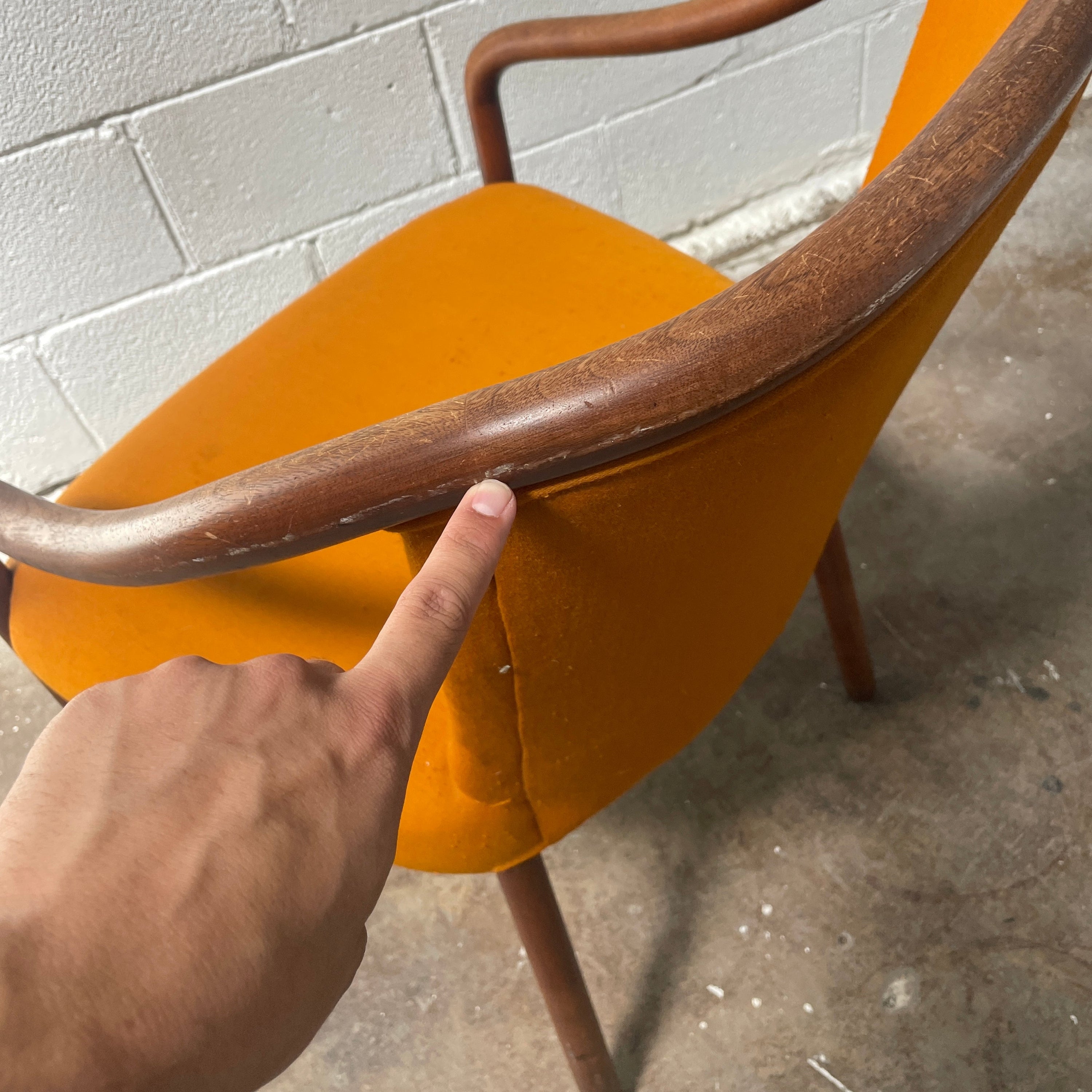 Bentwood Chair by Ward Bennett for Brickel Associates
