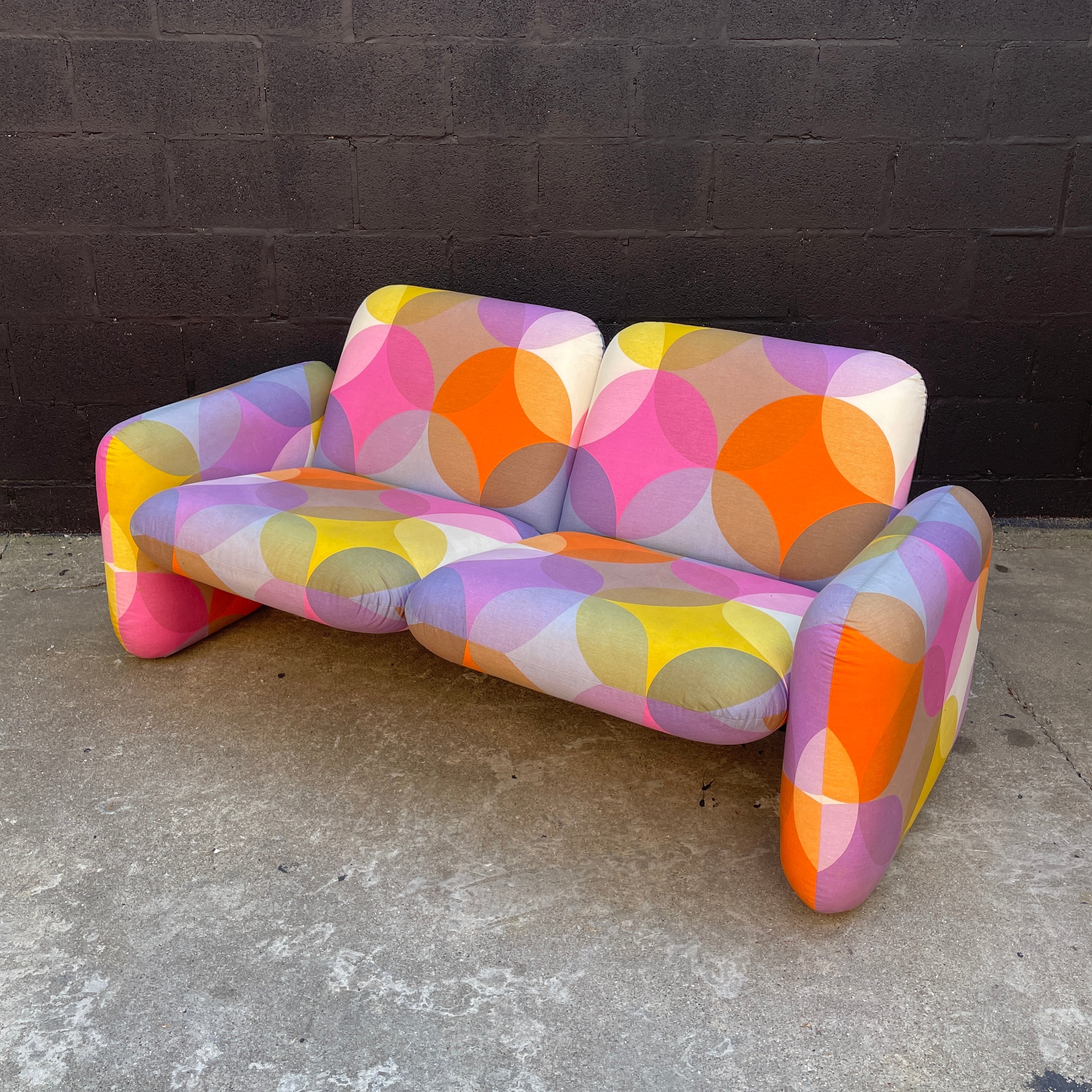 Chiclet Loveseat by Ray Wilkes for Herman Miller