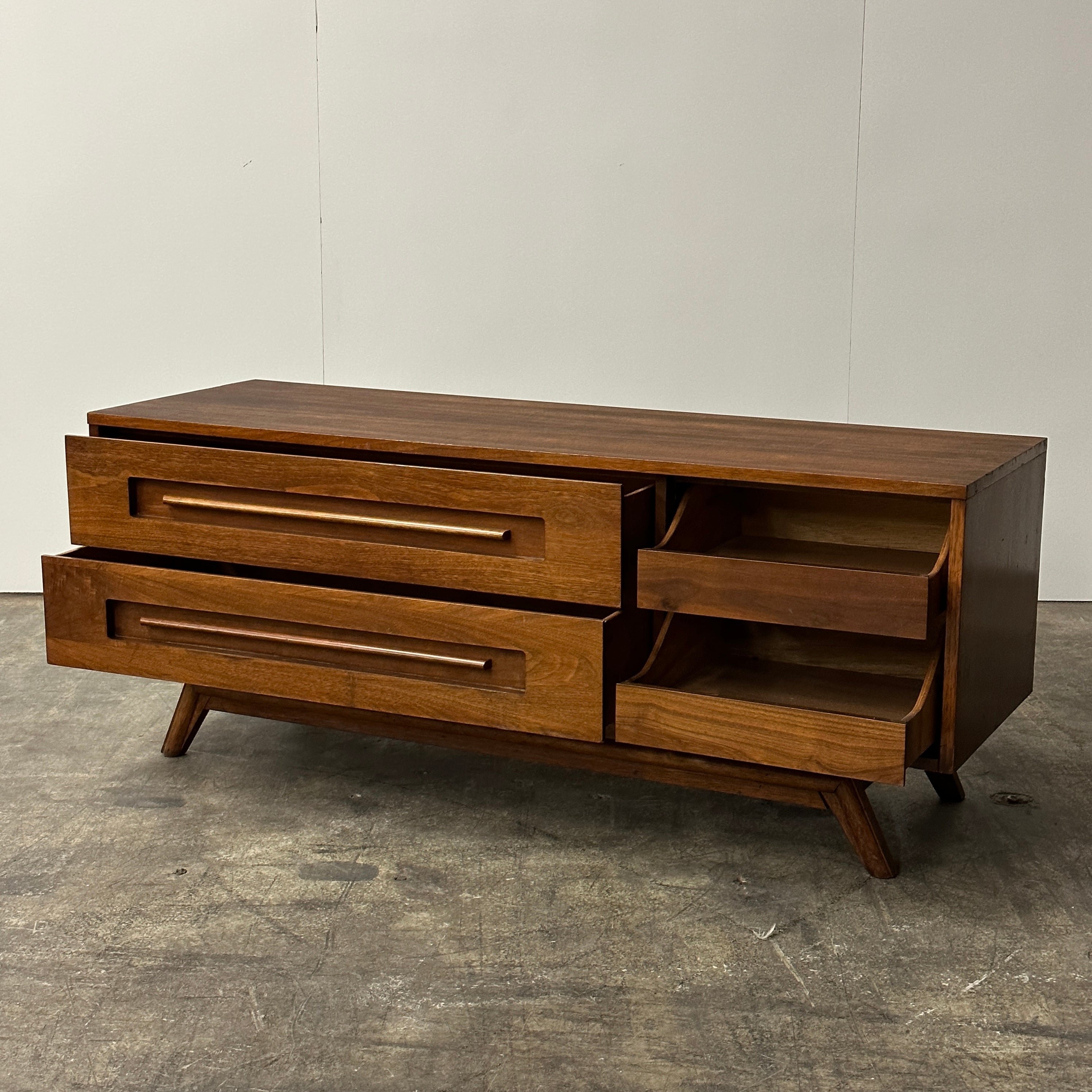 Walnut Credenza by Young Manufacturing