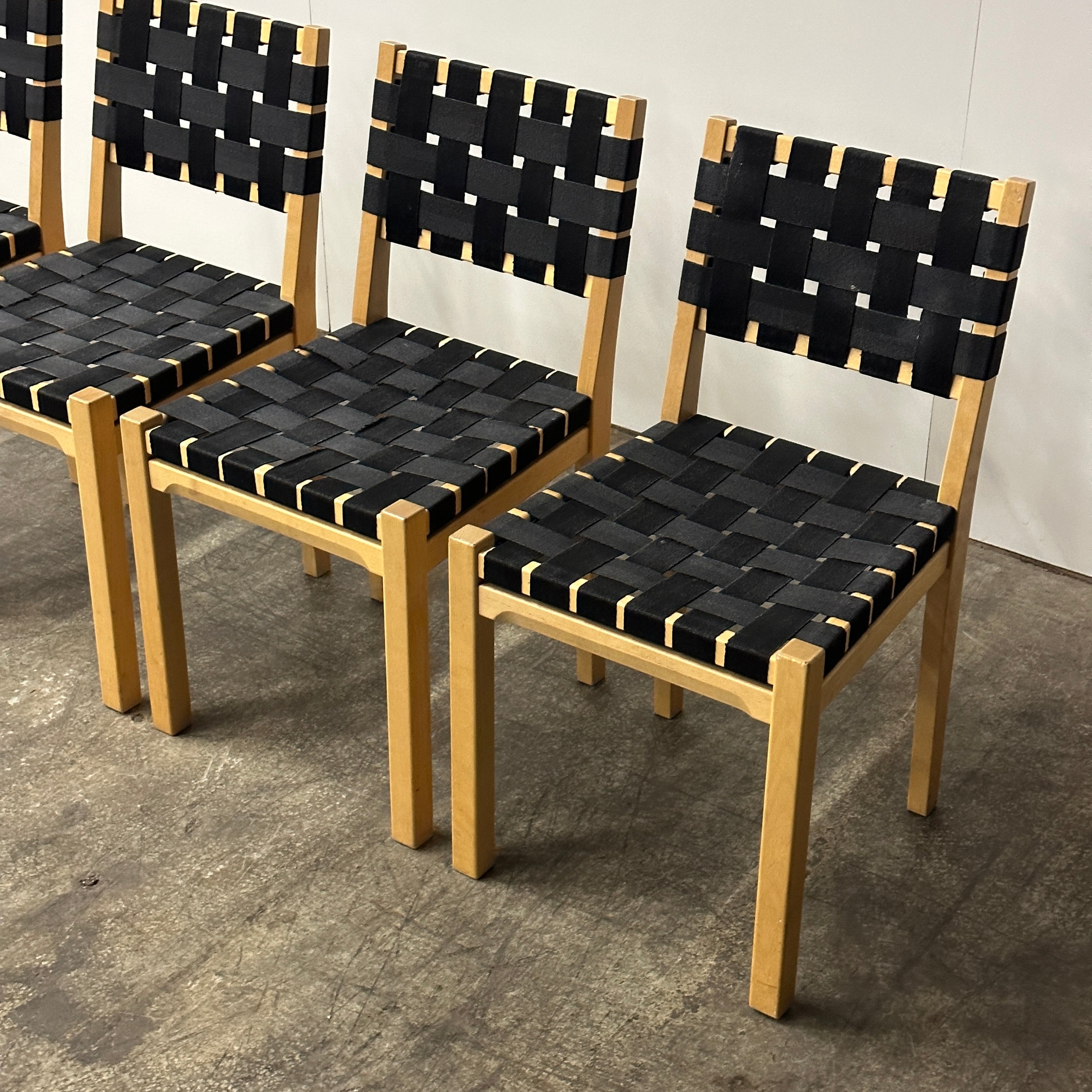 Model 615 Chairs by Aino Aalto for Artek