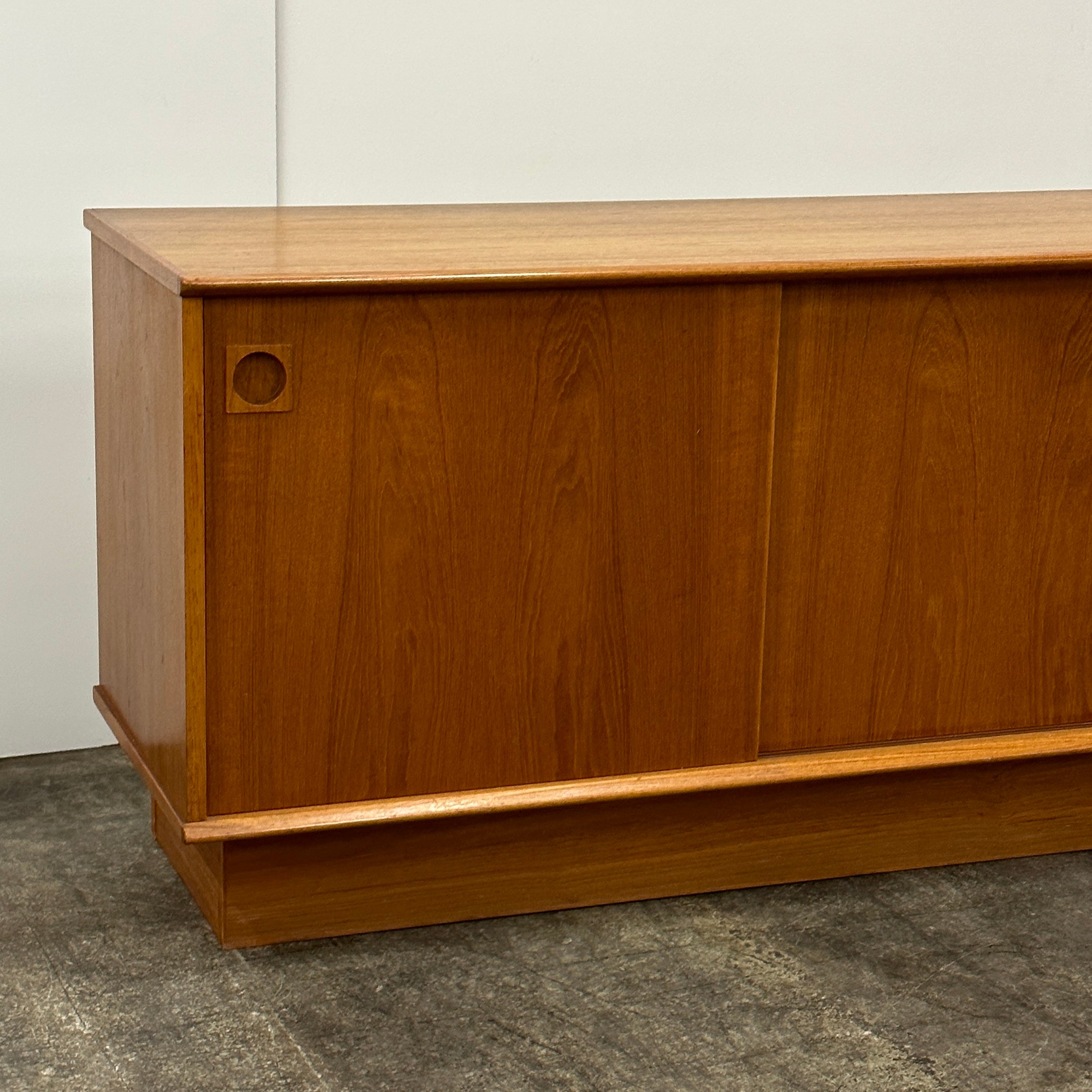 Vintage Teak Credenza by Dyrlund