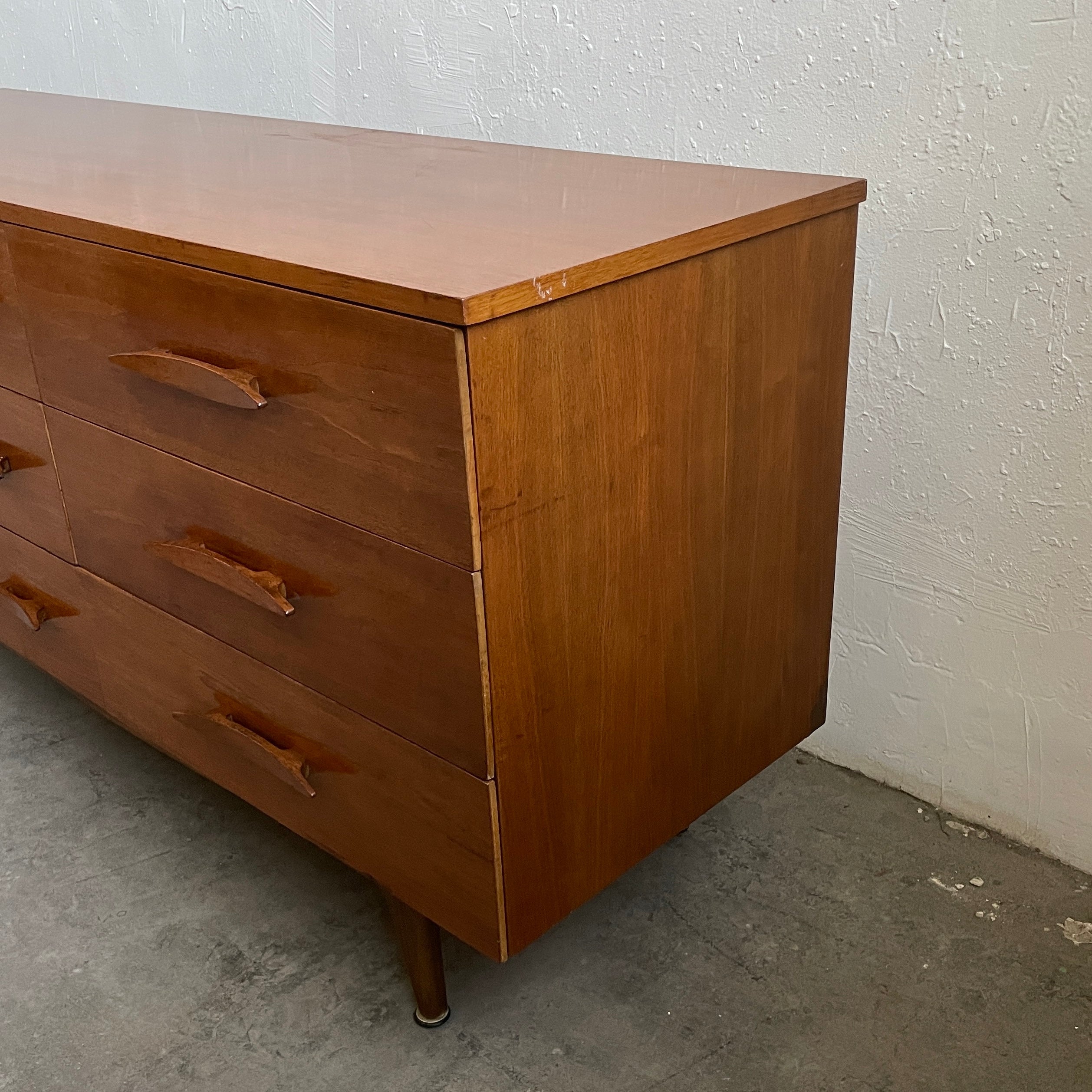Danish Walnut Lowboy/Credenza