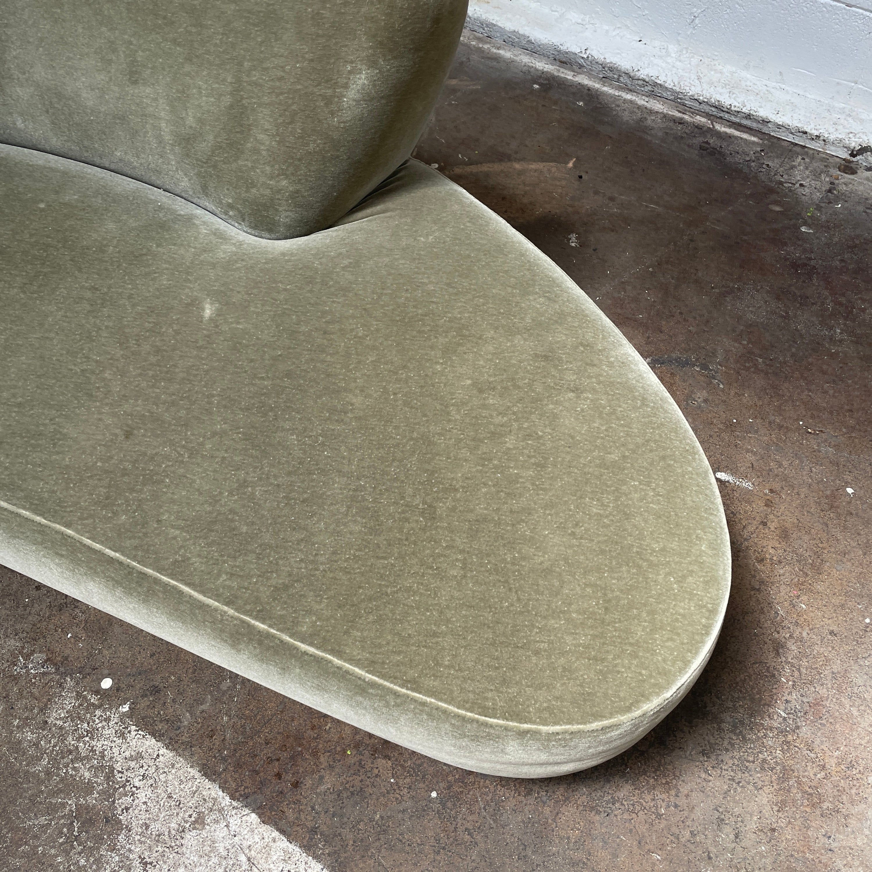 Modernica Cloud Couch in Olive Mohair