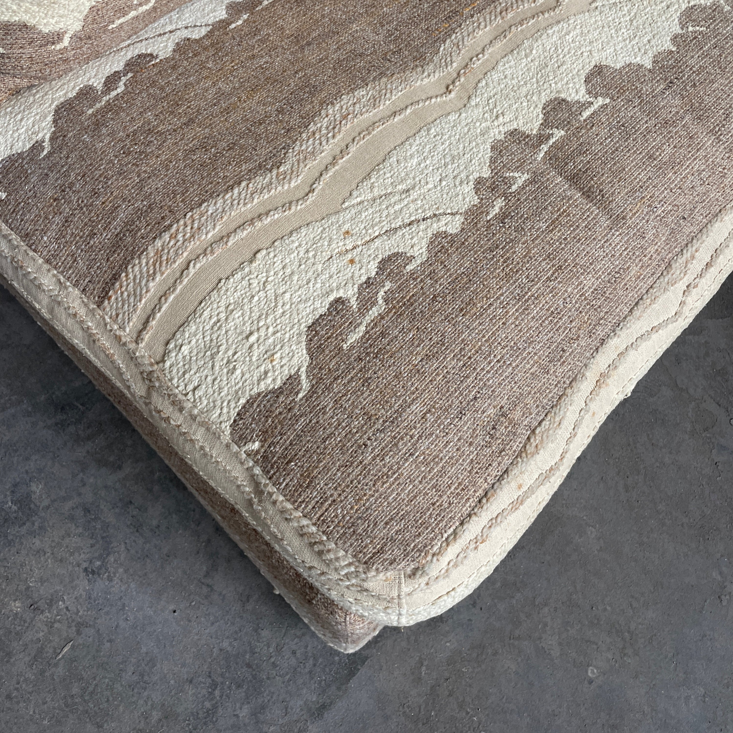 4-Piece Drexel Heritage Modular Sectional in Wool Southwestern Upholstery