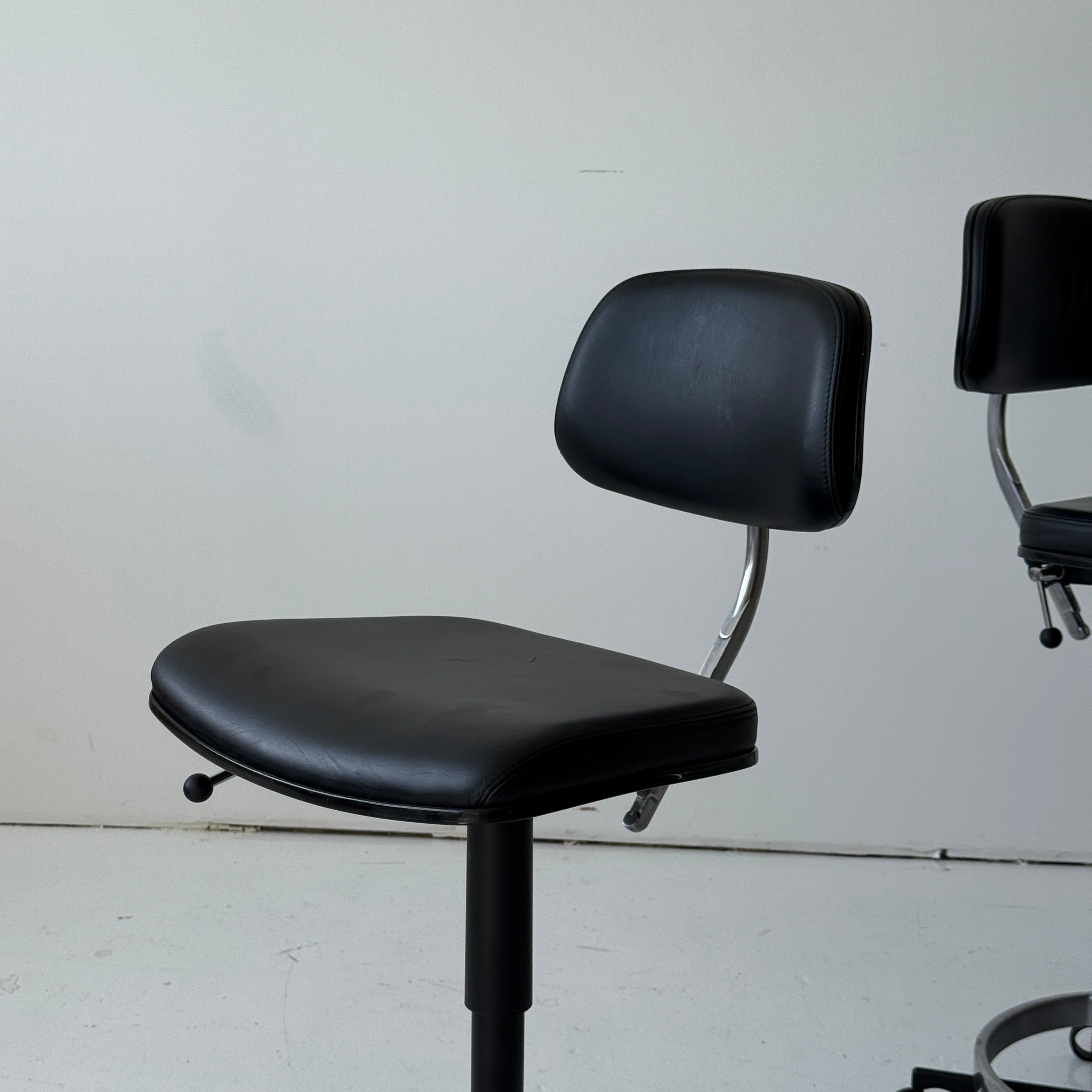 Kevi Drafting Stools by Jorgen Rasmussen for Fritz Hansen