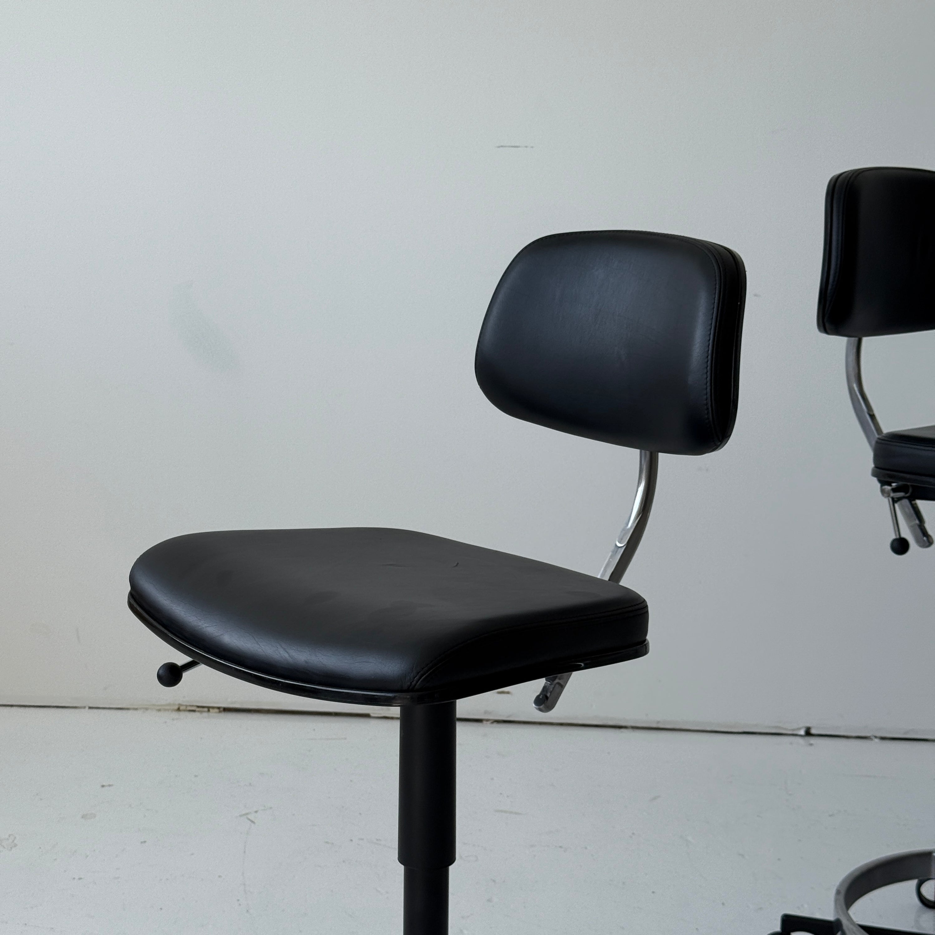 Kevi Drafting Stools by Jorgen Rasmussen for Fritz Hansen
