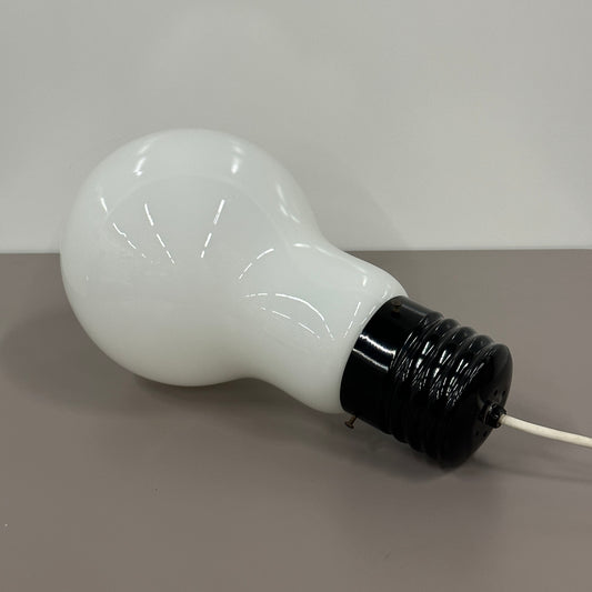 Glass Pop Art Lightbulb Lamp