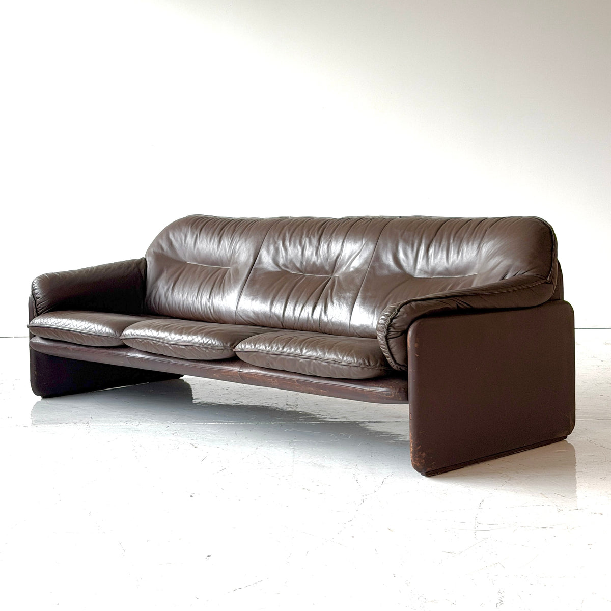 DS-16 Leather Sofa by De Sede