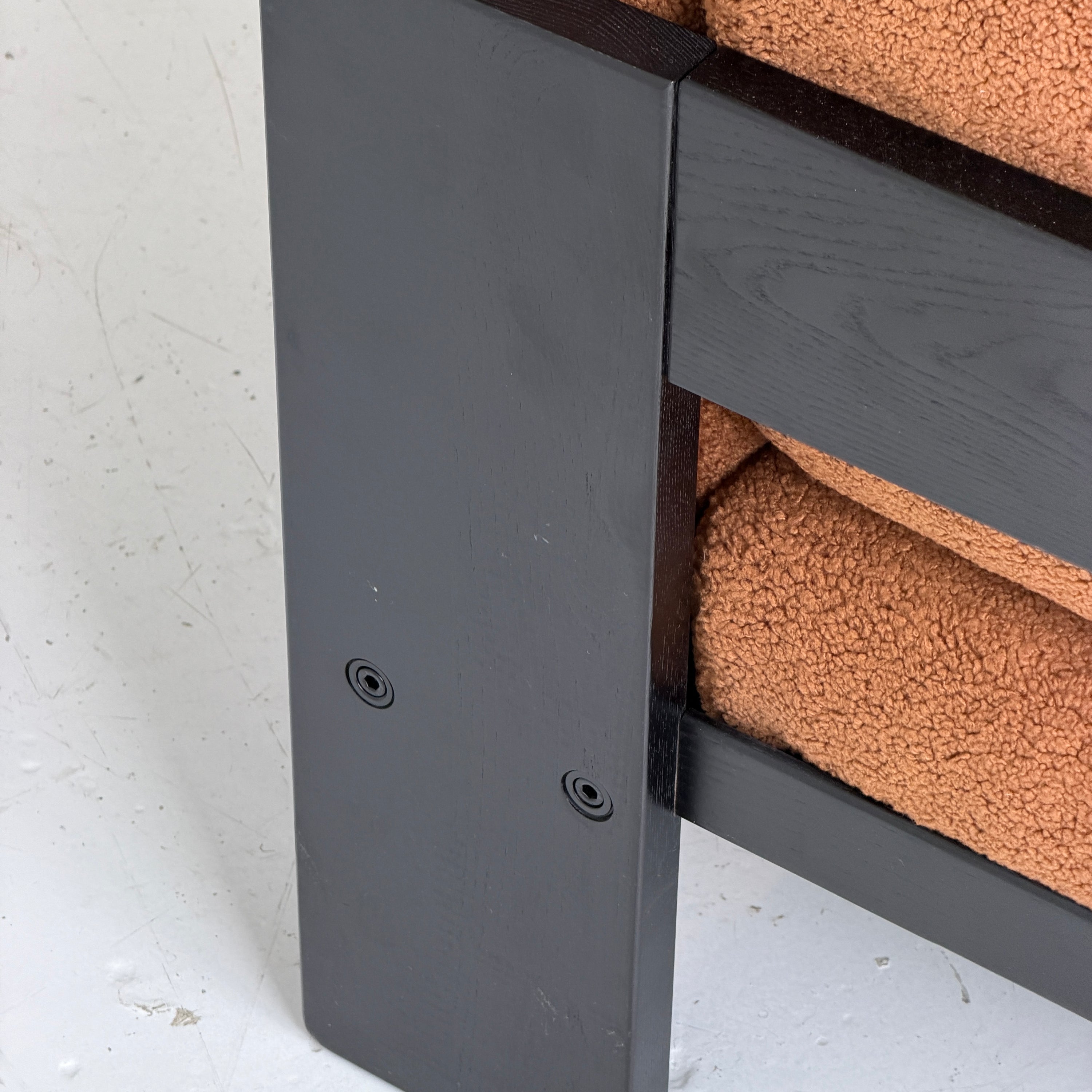 Ebonized Bastiano Chair by Afra + Tobia Scarpa for Gavina