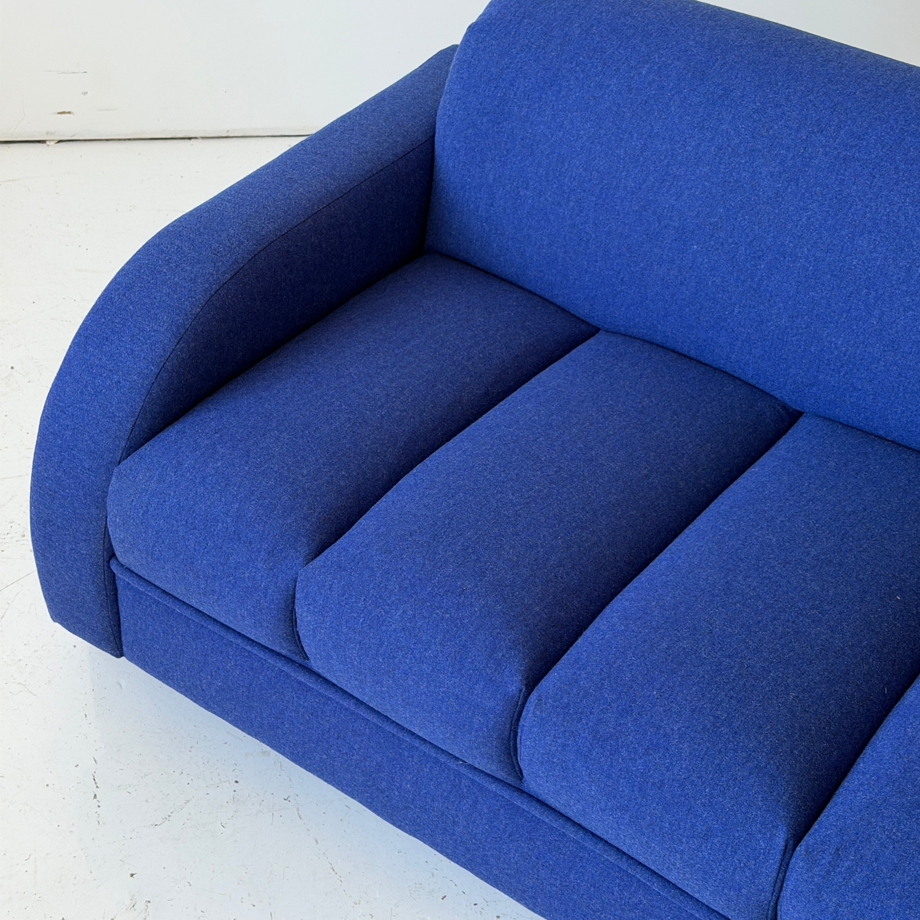 Channeled Art Deco Sofa by Vladimir Kagan for Directional