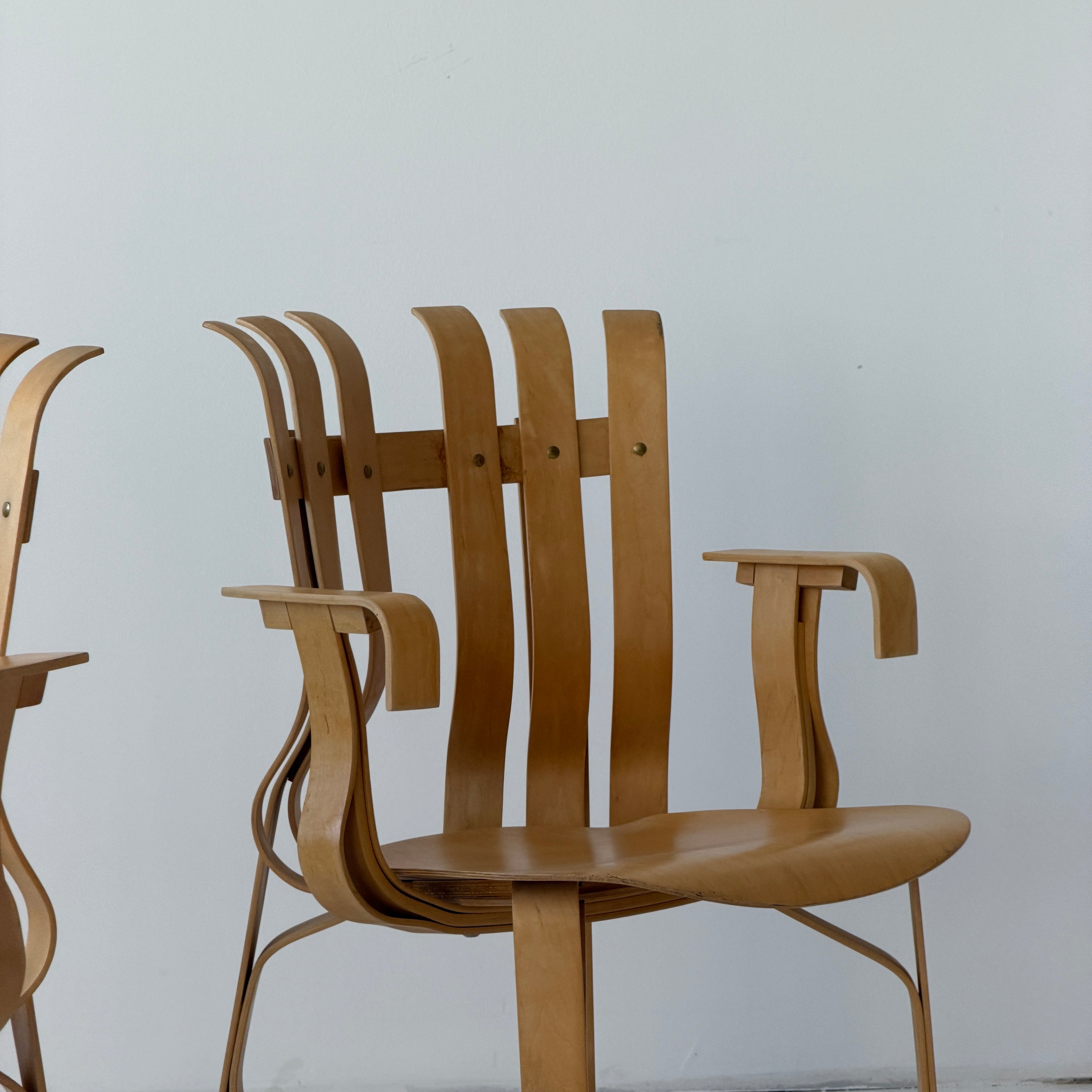 Hat Trick Chairs by Frank Gehry for Knoll