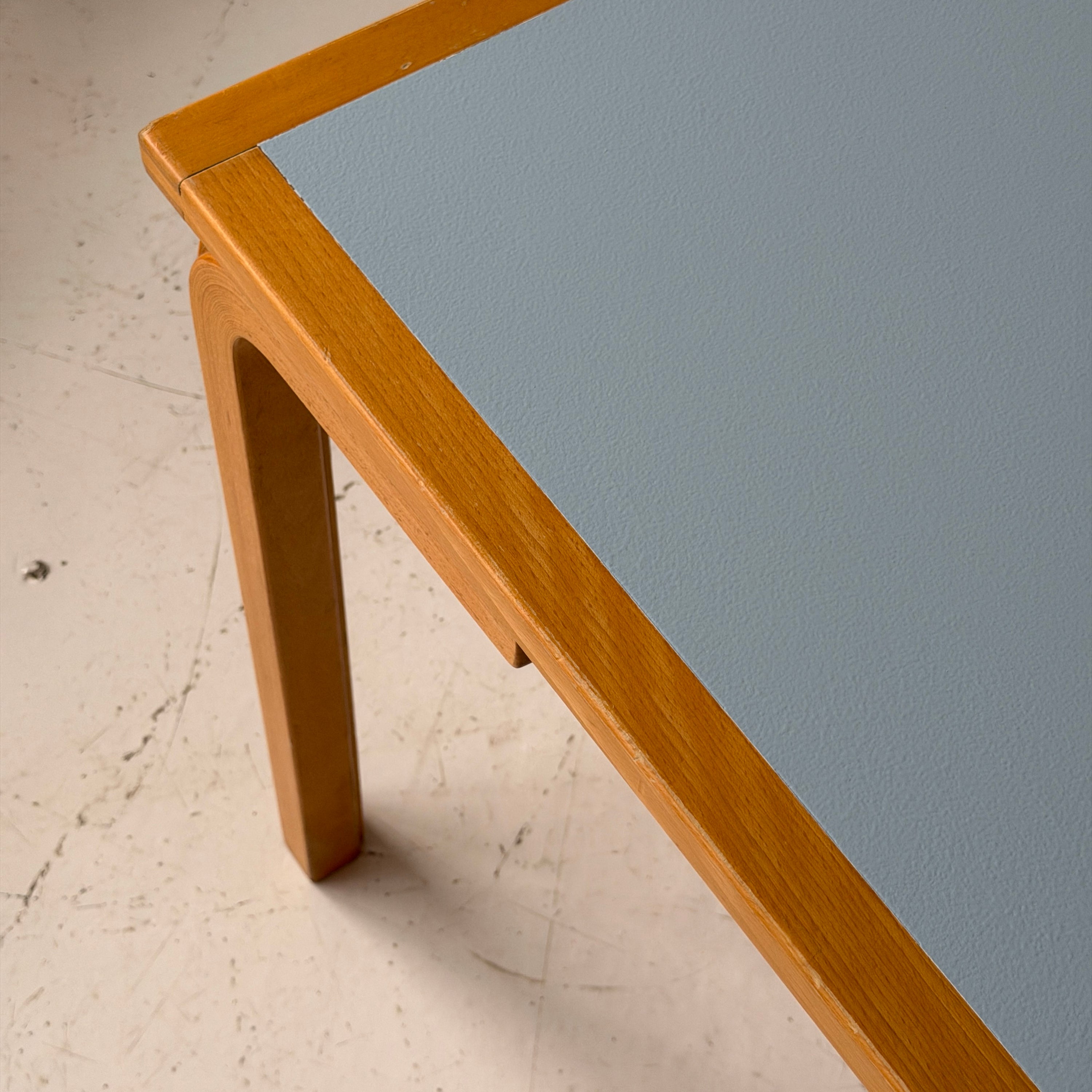Square Birch Table/Desk by Rud Thygesen and Johnny Sørensen for Magnus Olesen