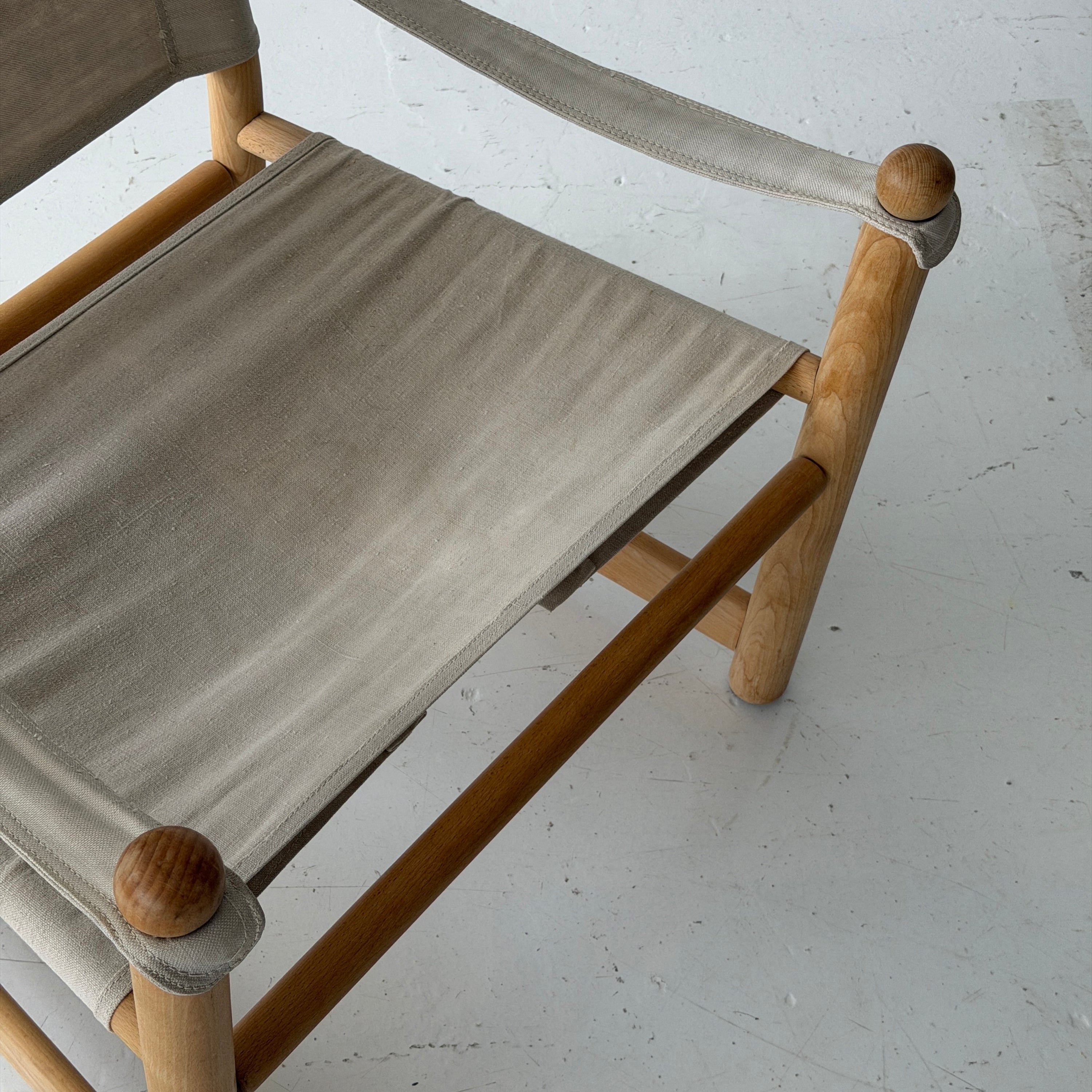 Danish Canvas Sling Safari Chairs