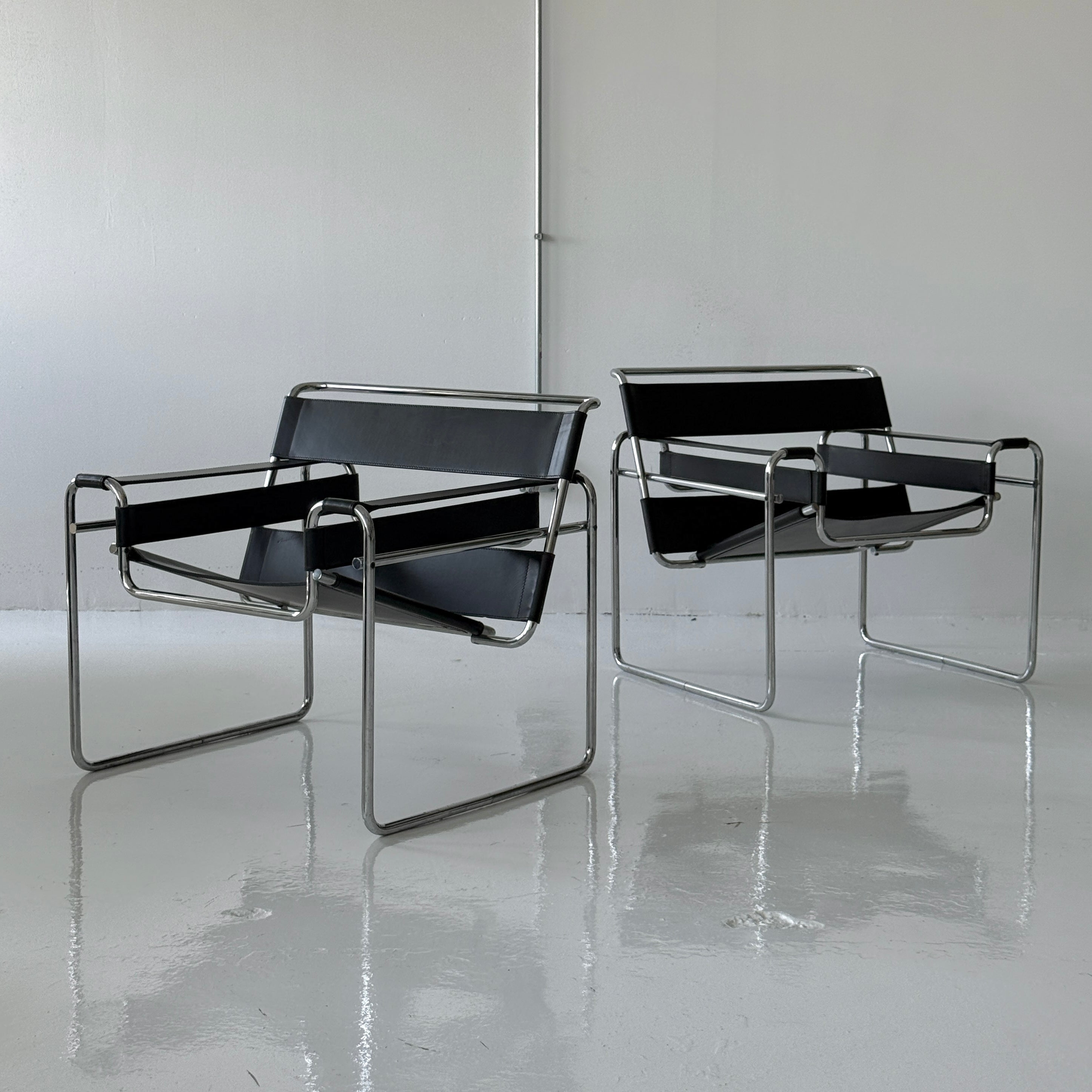 Wassily Chairs by Marcel Breuer for Gavina