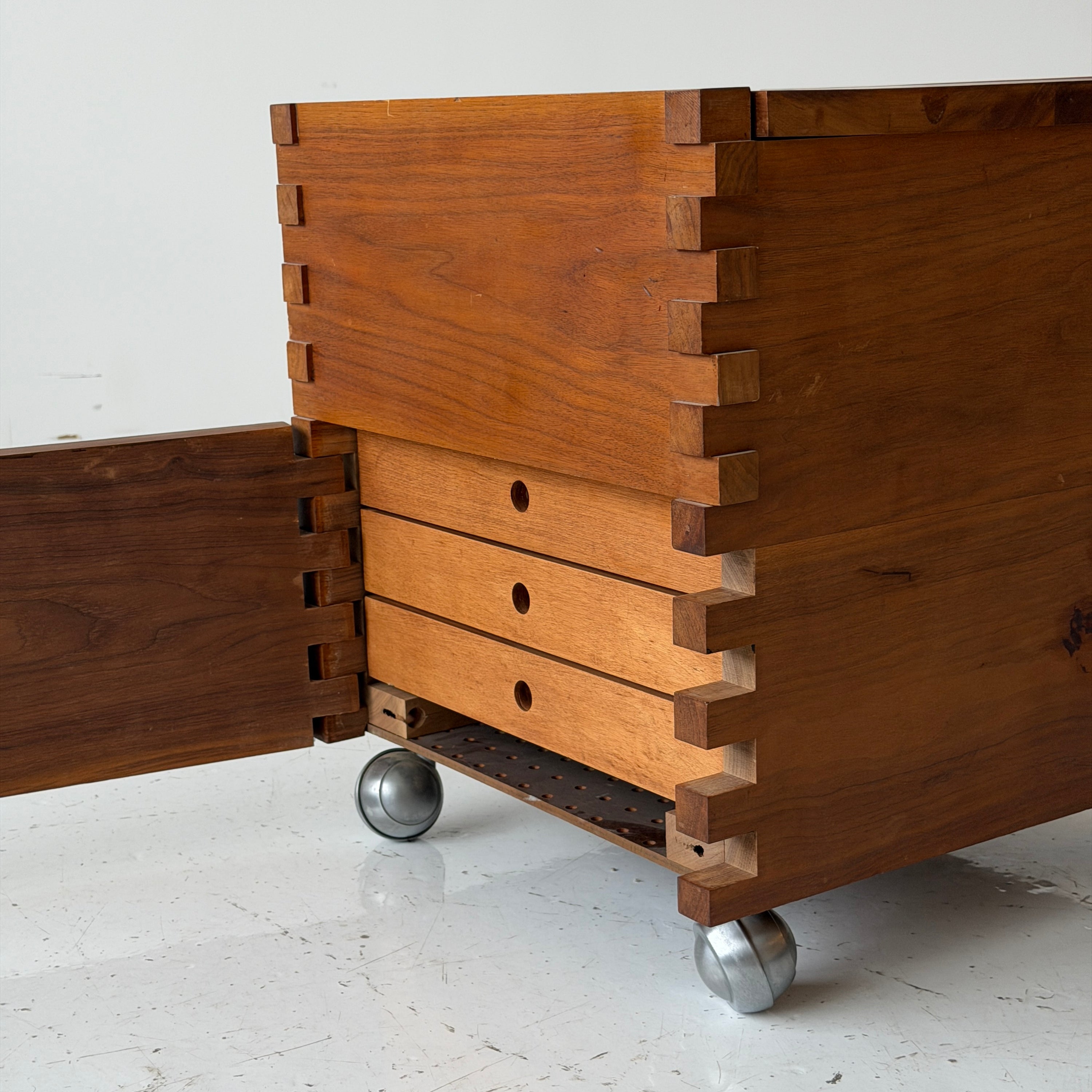 Studio Made Cube Wooden Side Table
