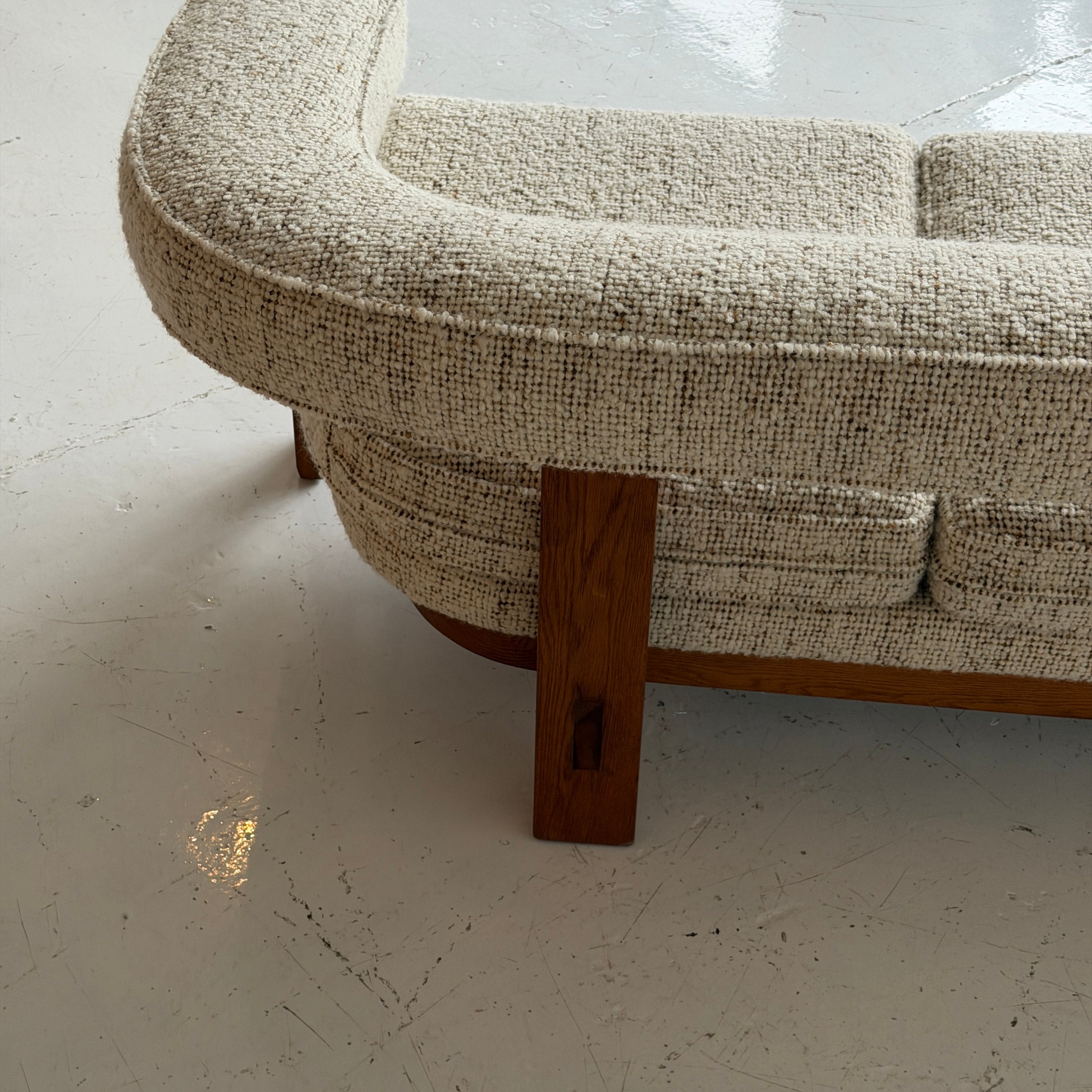 Horseshoe Sofa by Jules Heumann for Metropolitan