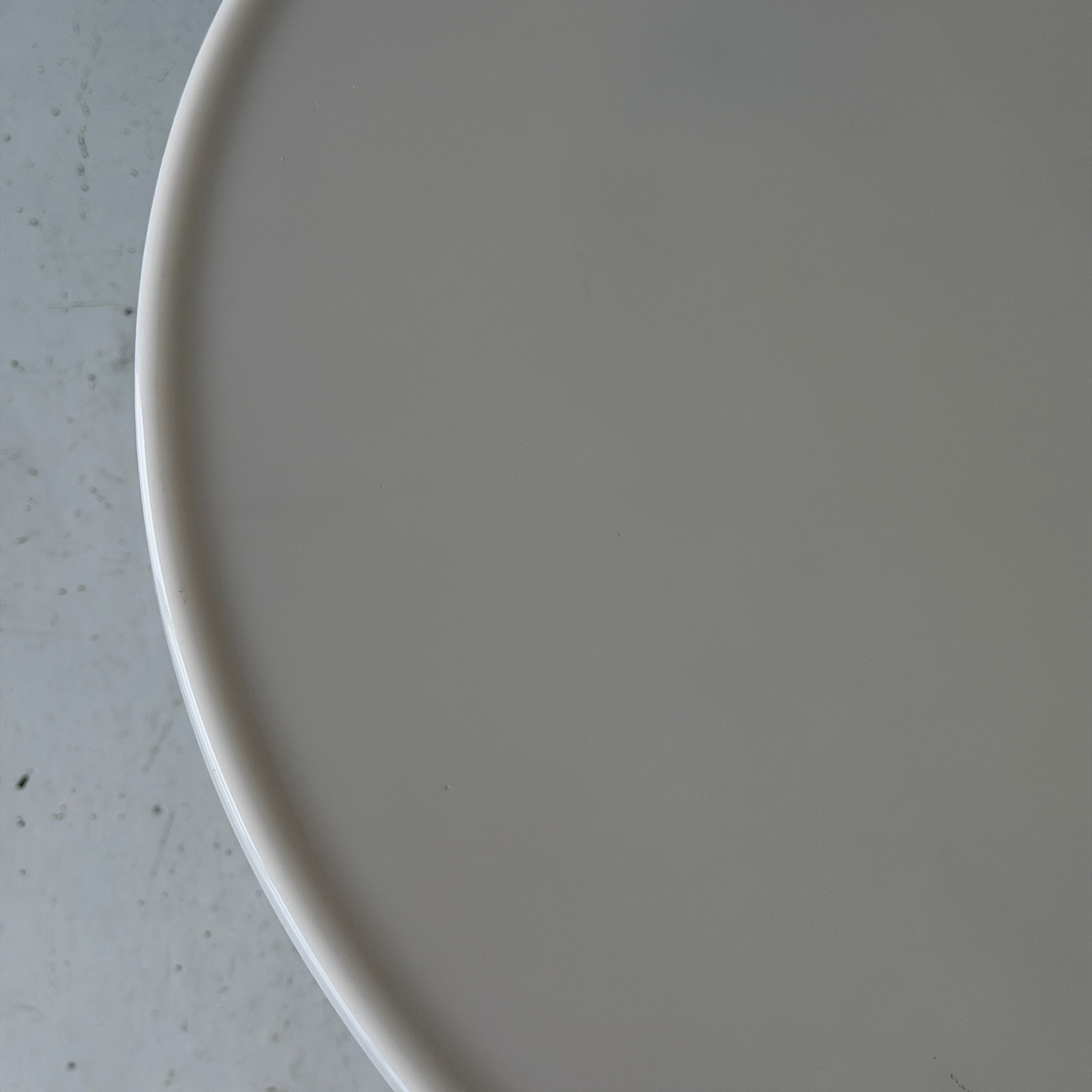 Vitrolite Cast Iron Tri Leg Bistro Table