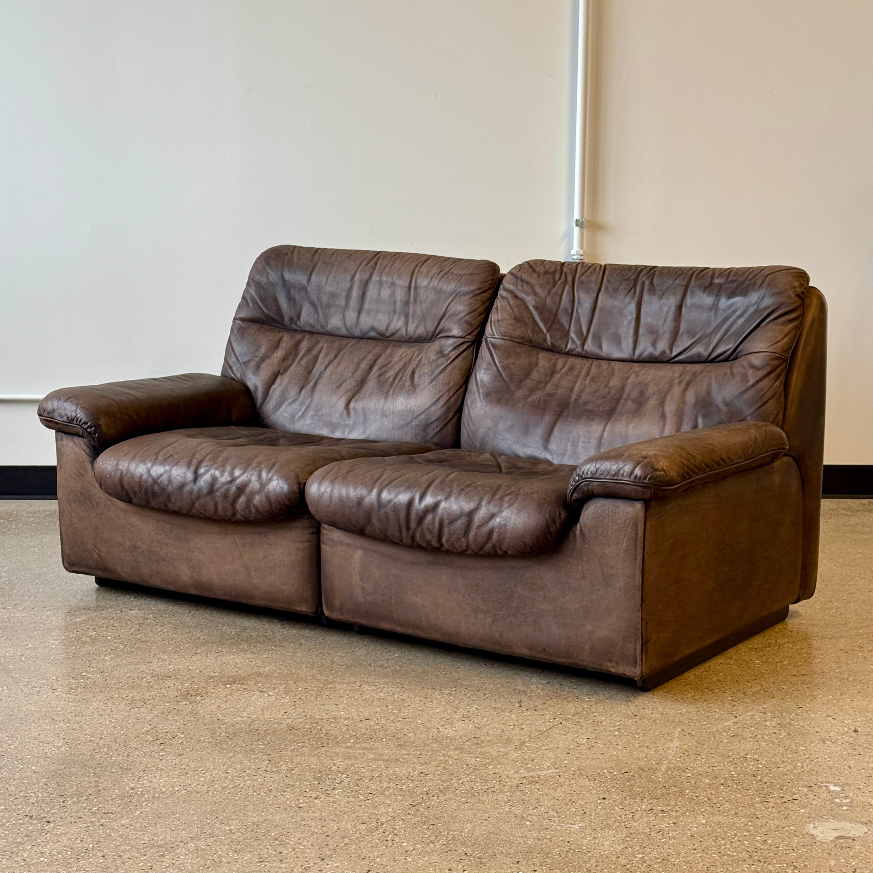 DS-66 Leather Sofa by De Sede