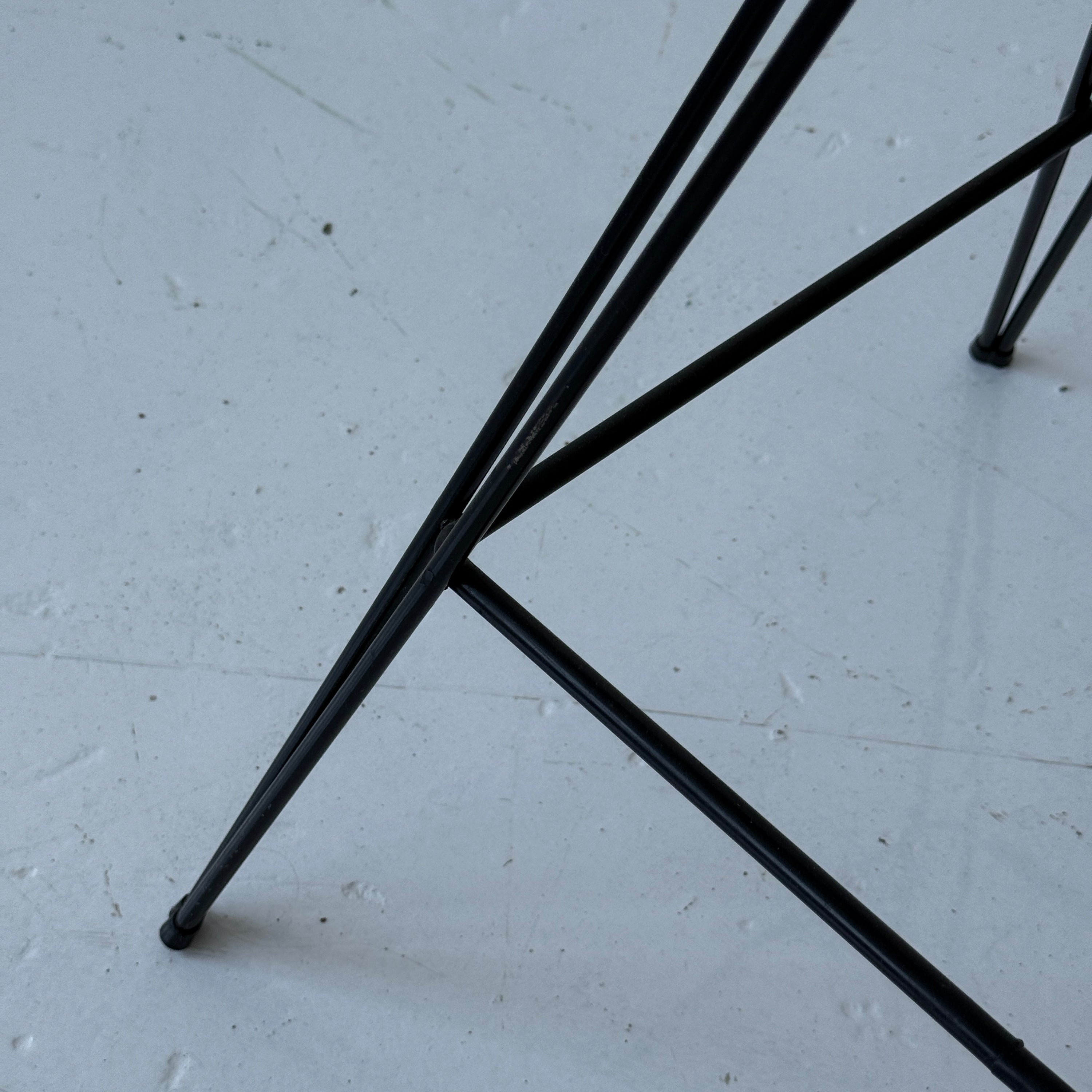 Wrought Iron Frame Bistro Table
