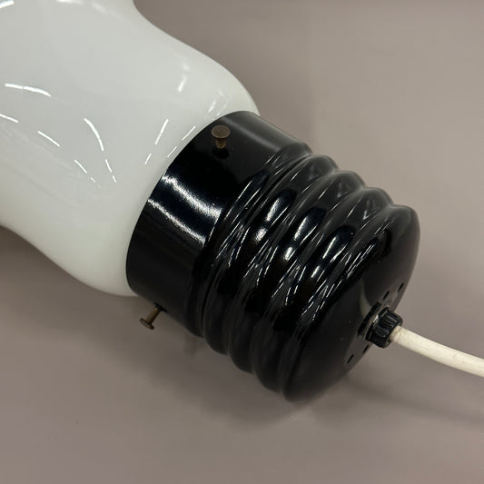 Glass Pop Art Lightbulb Lamp