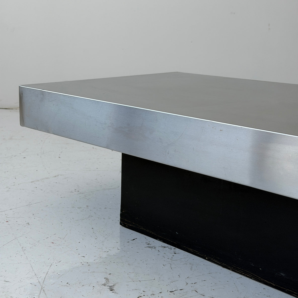 Stainless Steel Modern Coffee Table