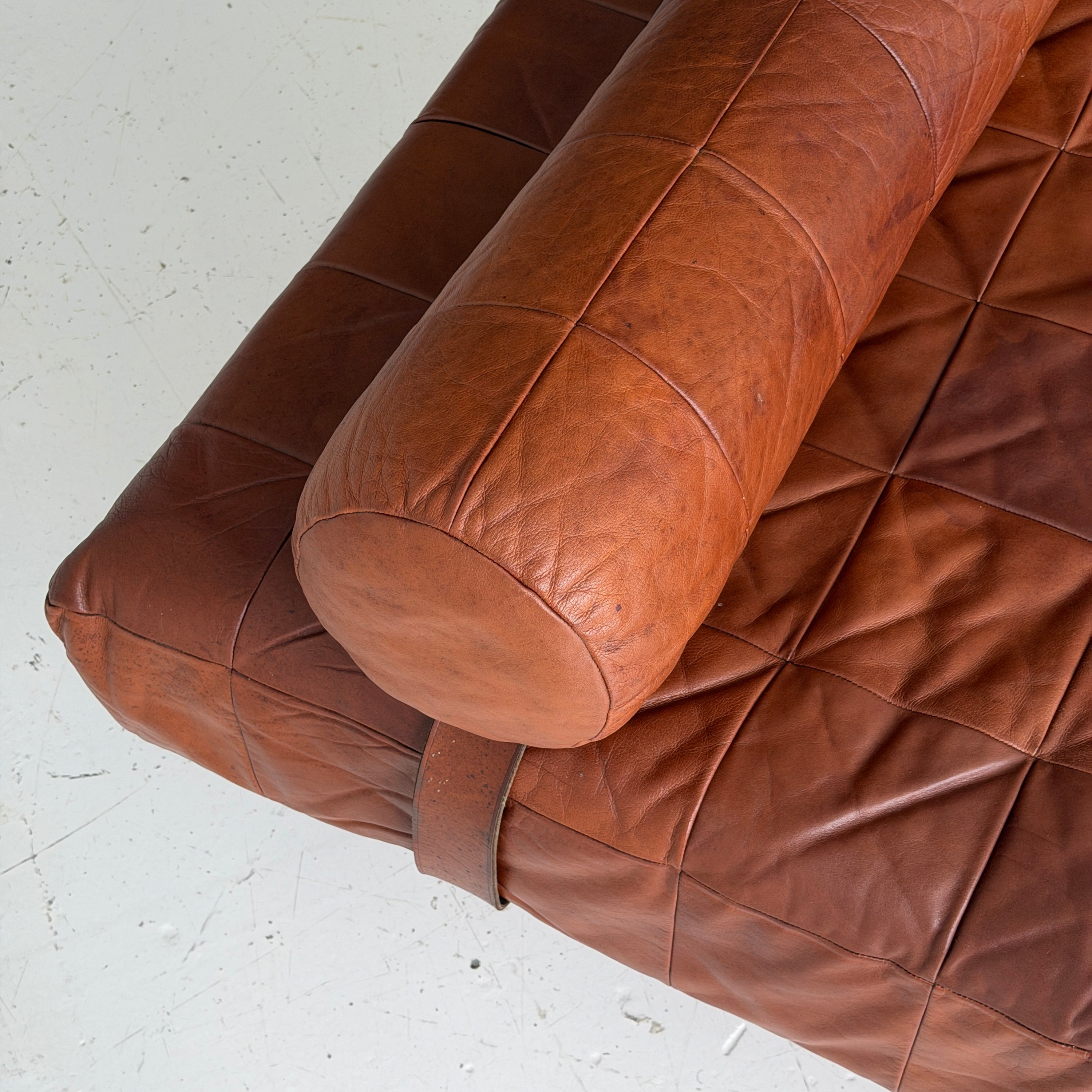 Patchwork Leather Daybed by De Sede