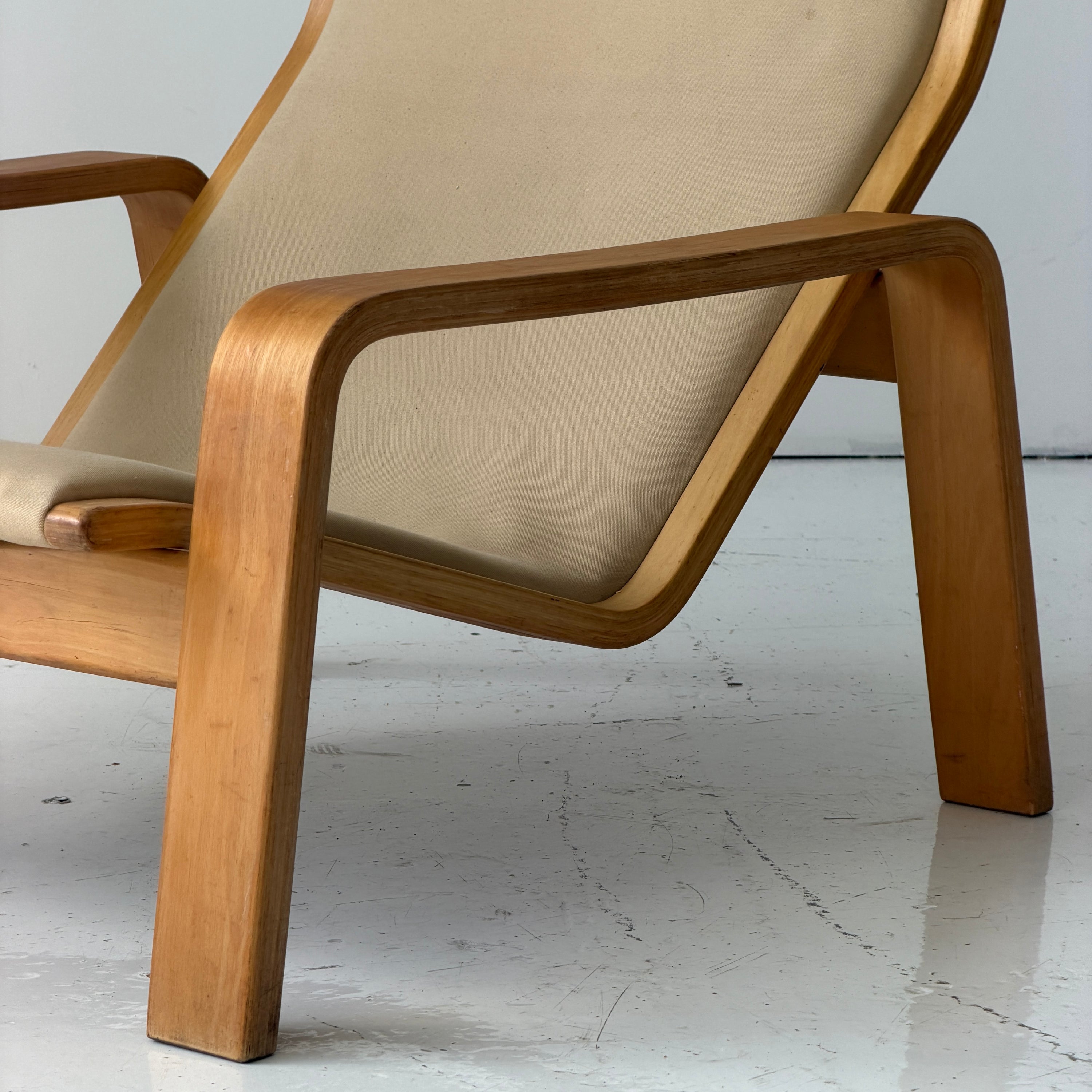 Pulkka Lounge Chair by Ilmari Lappalainen for Asko