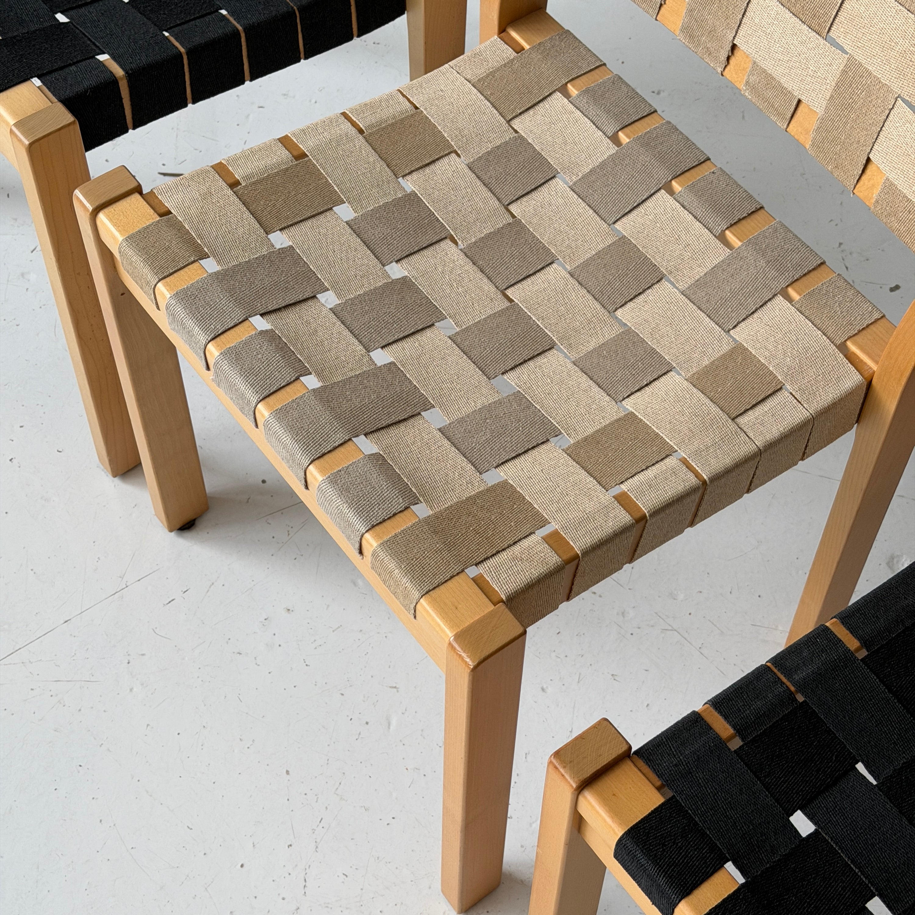 Model 611 Dining Chairs by Alvar Aalto for Artek