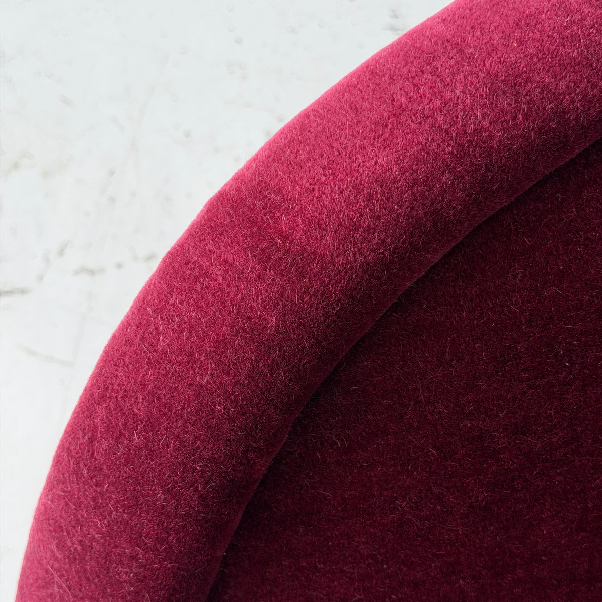 Cartouche Chairs by Ward Bennett for Brickell Associates in Mohair