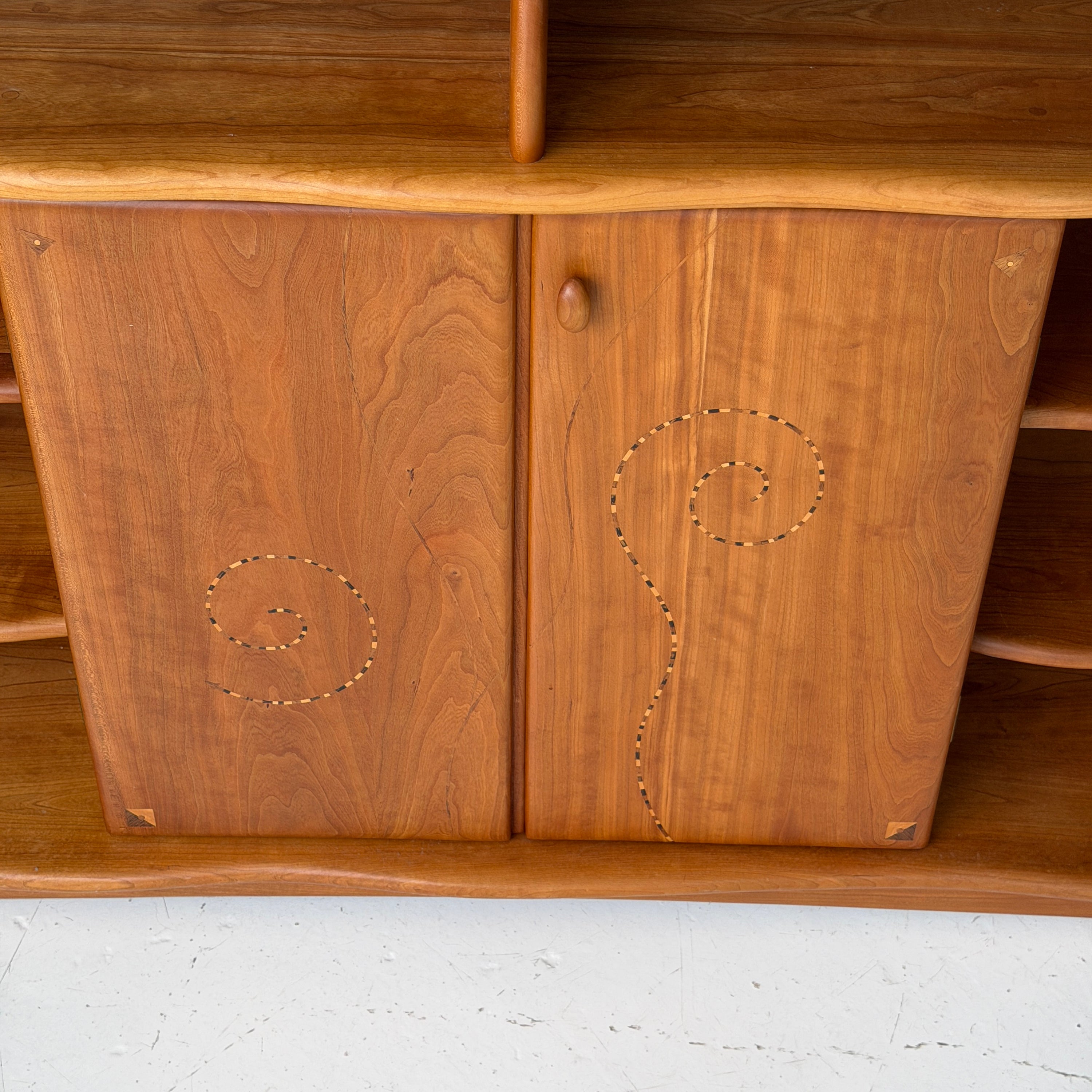Inlaid Studio Made Credenza by Steven Spiro