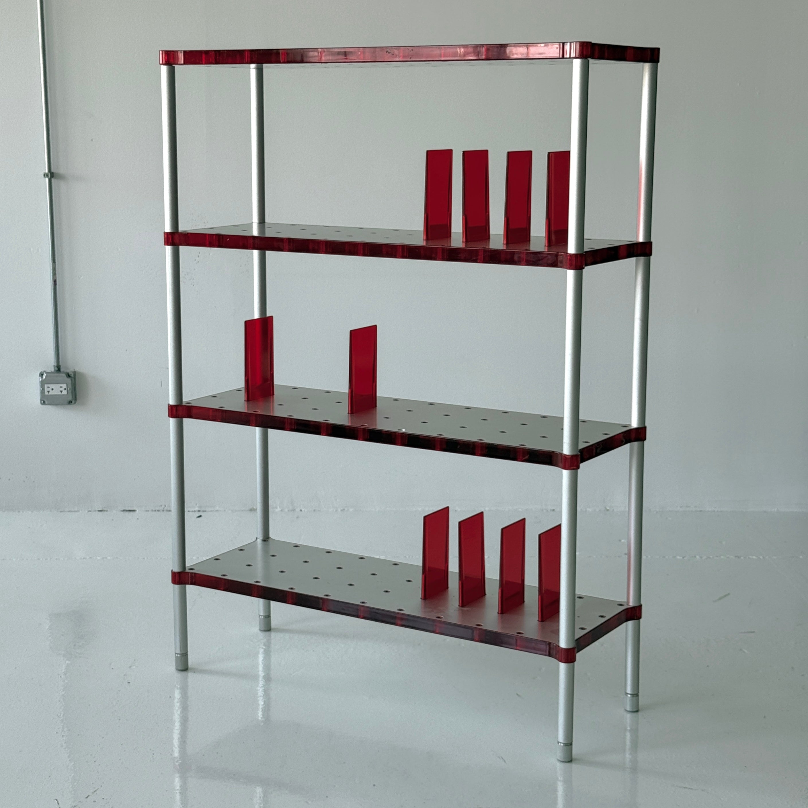 Partner 2506 Shelf by Alberto Meda and Paolo Rizzatto for Kartell