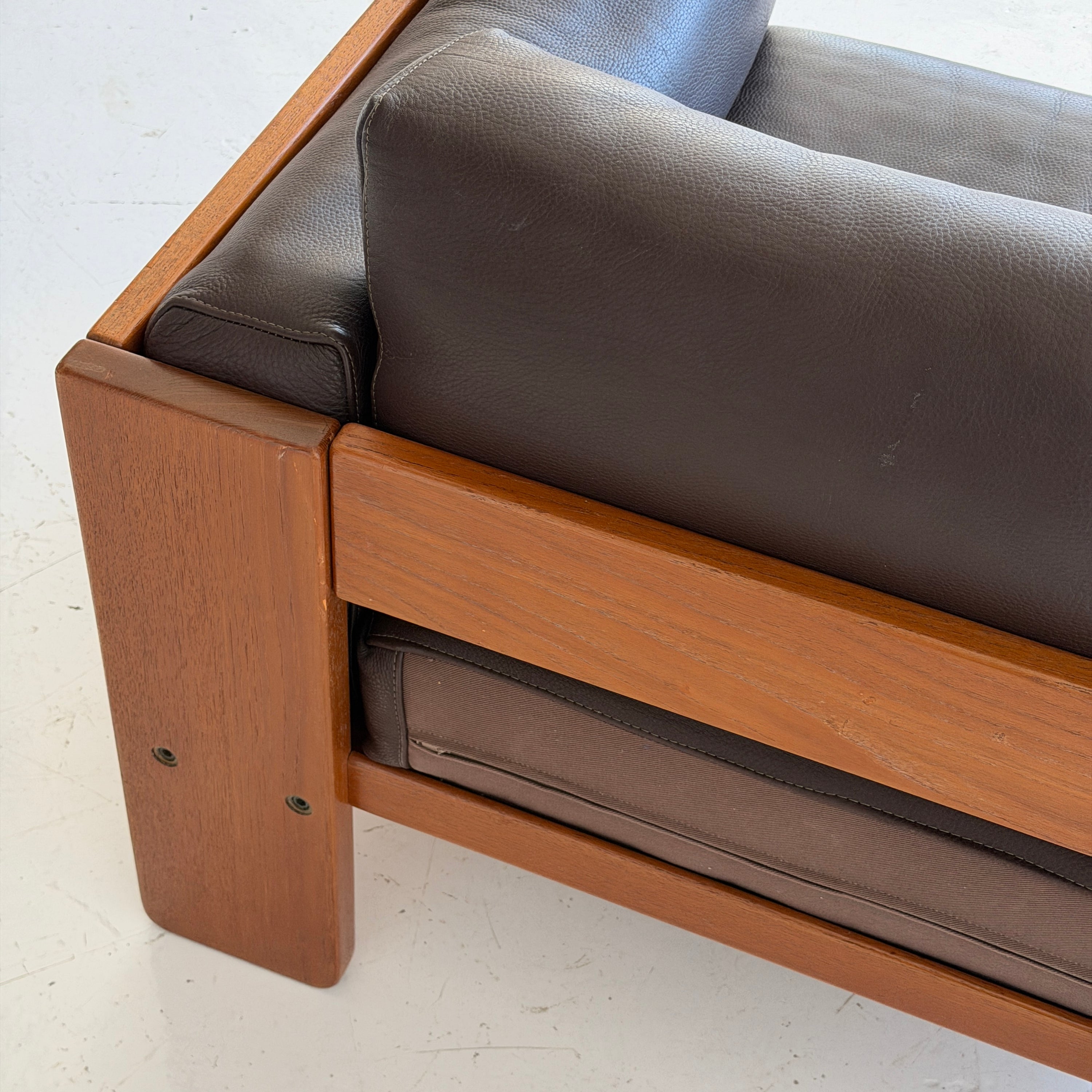 Walnut Bastiano Chair by Afra + Tobia Scarpa for Gavina