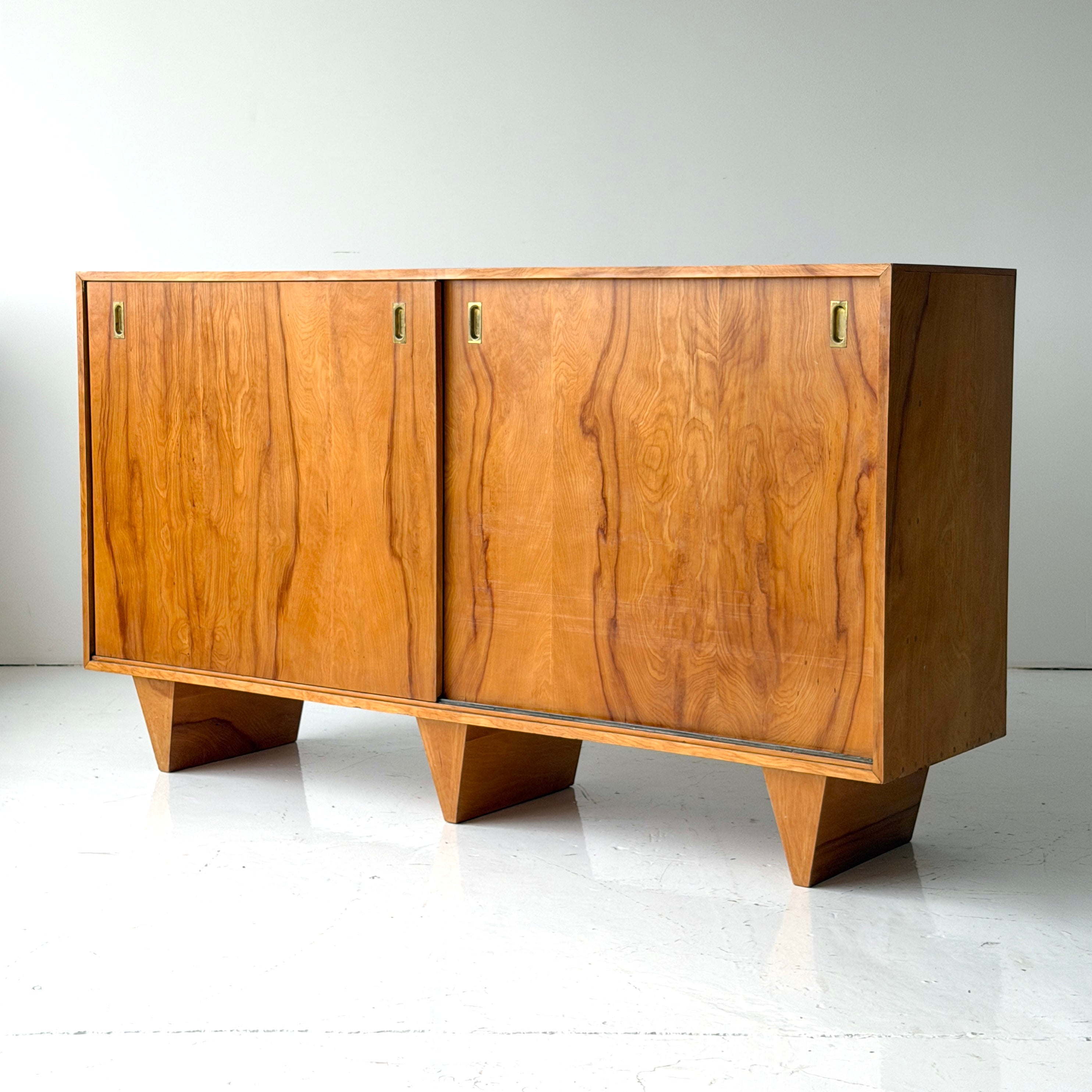 Inlaid Wood Credenza by Herbert Fritz Jr.