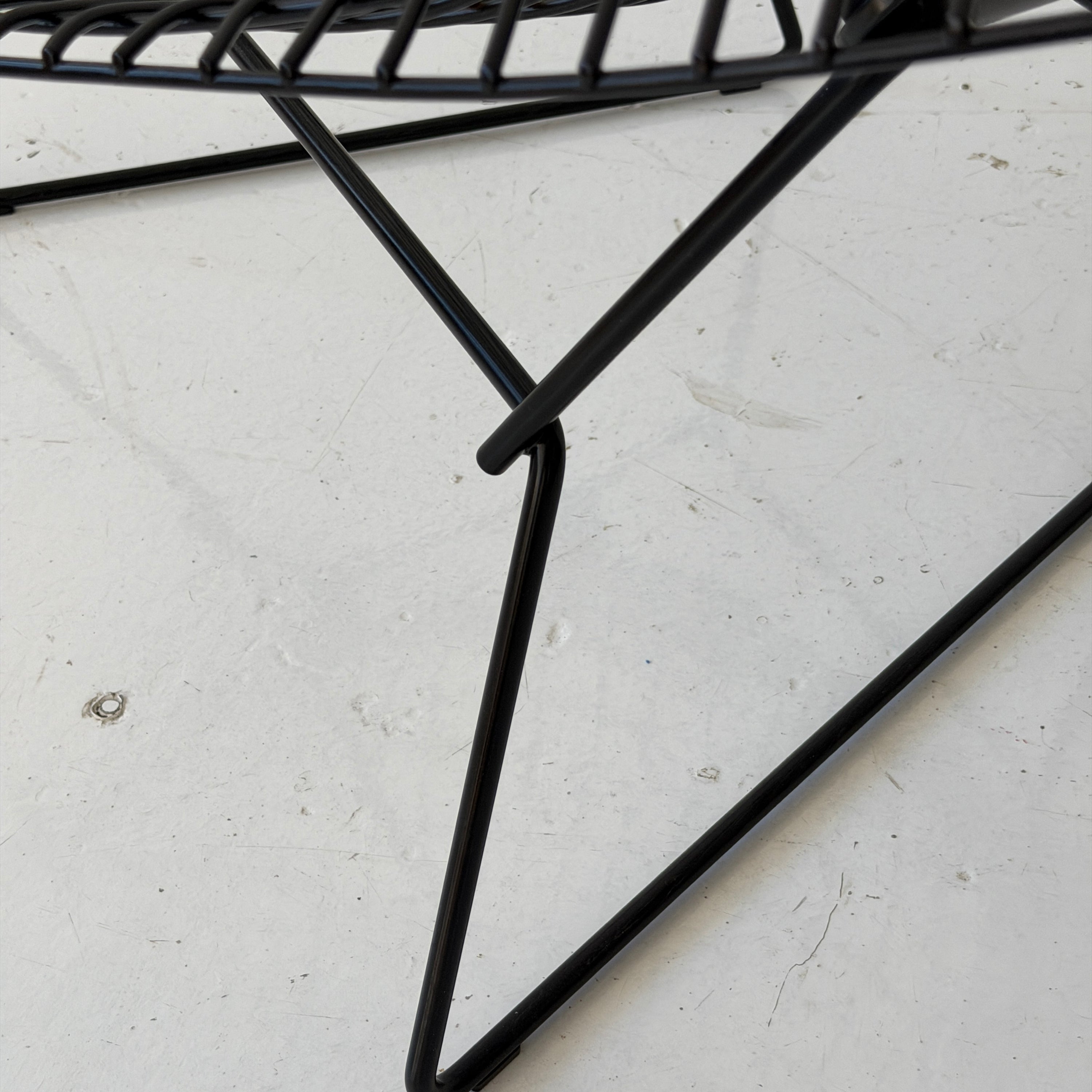 Diamond Chair w/ Sheep Pelt by Harry Bertoia for Knoll