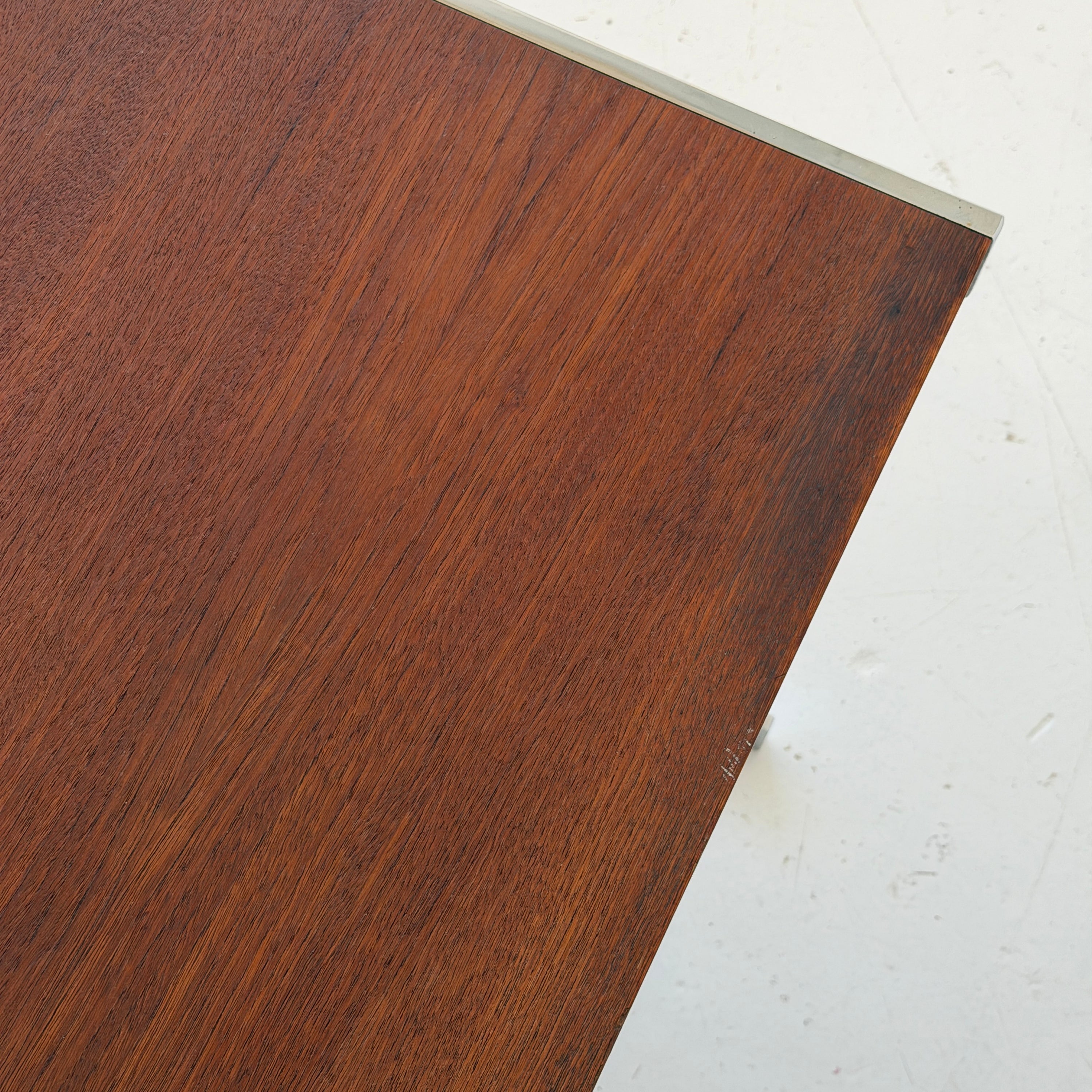 Wood + Metal Mid-Century Industrial Desk