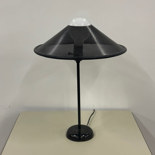 Perforated Rezek Style Metal Lamp
