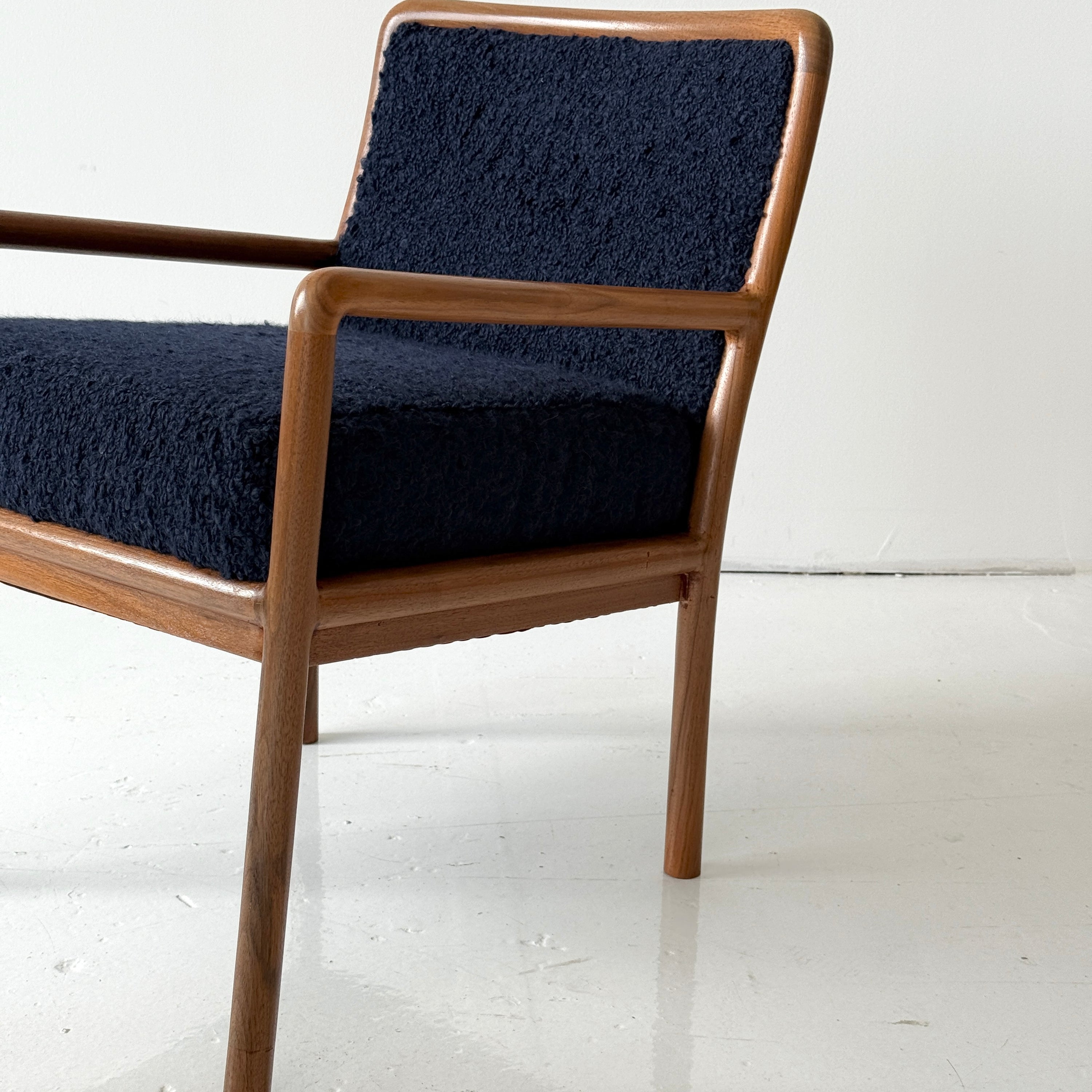 Bentwood Lounge Chairs by Ward Bennett for Brickell Associates