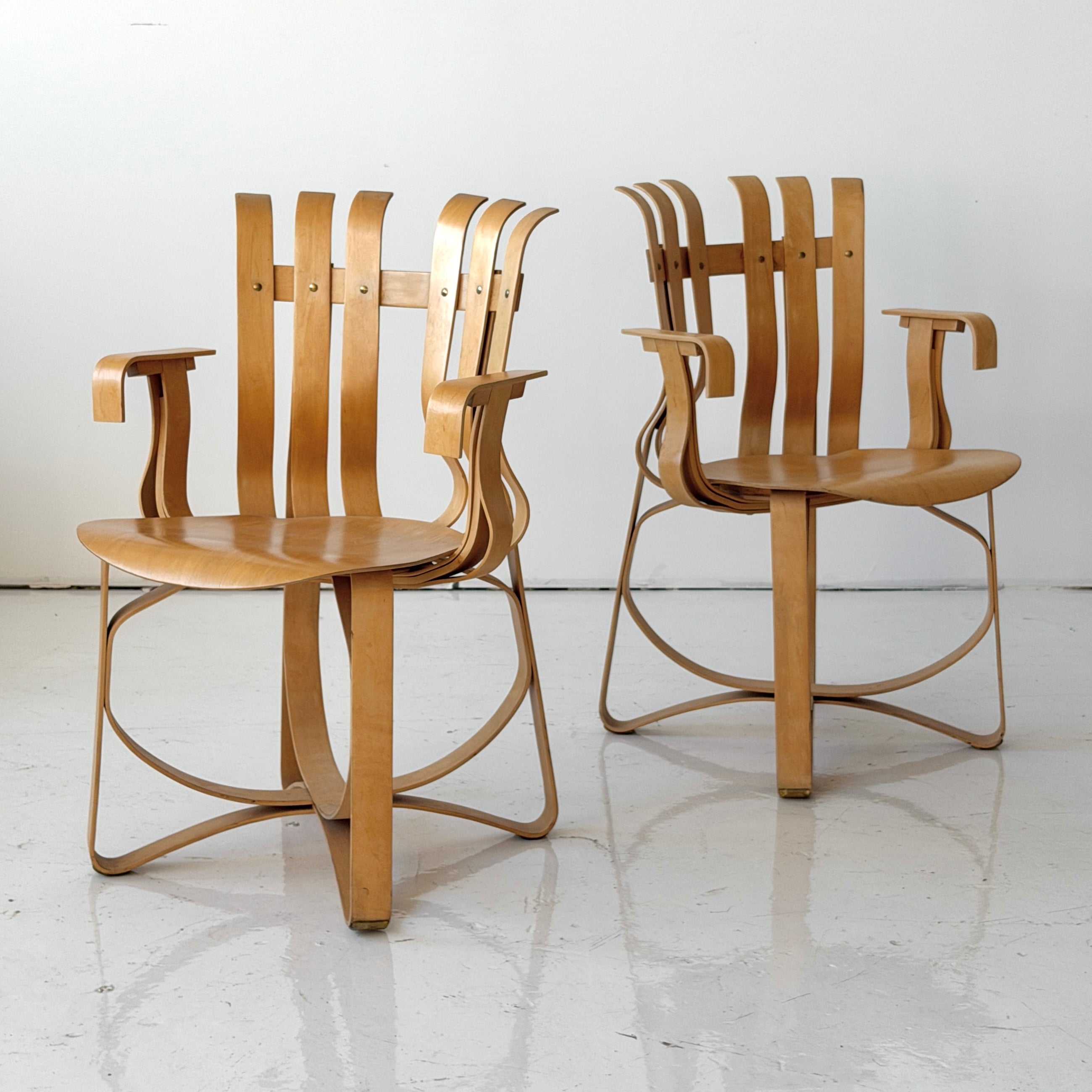 Hat Trick Chairs by Frank Gehry for Knoll