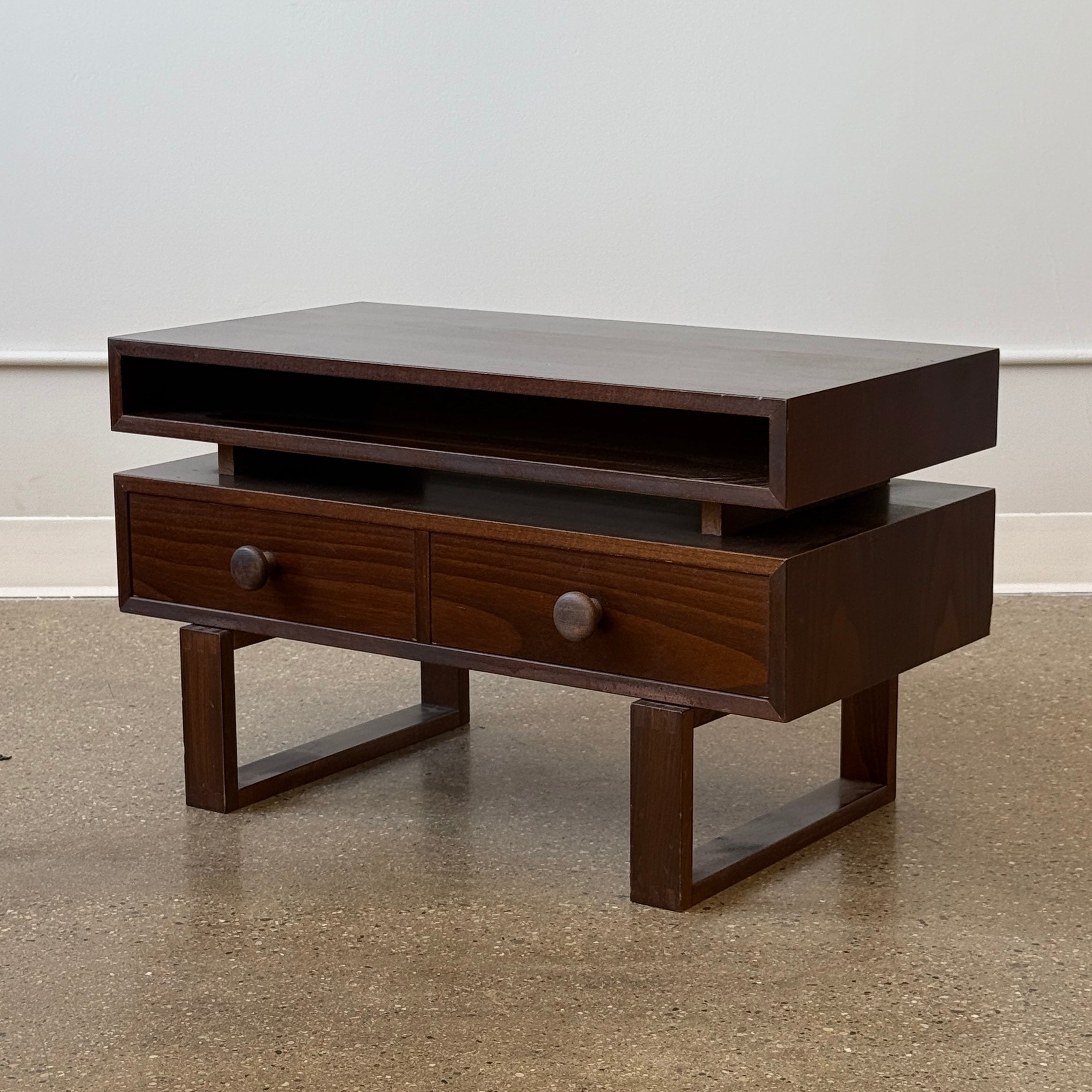 Danish Beech Low Floating Console