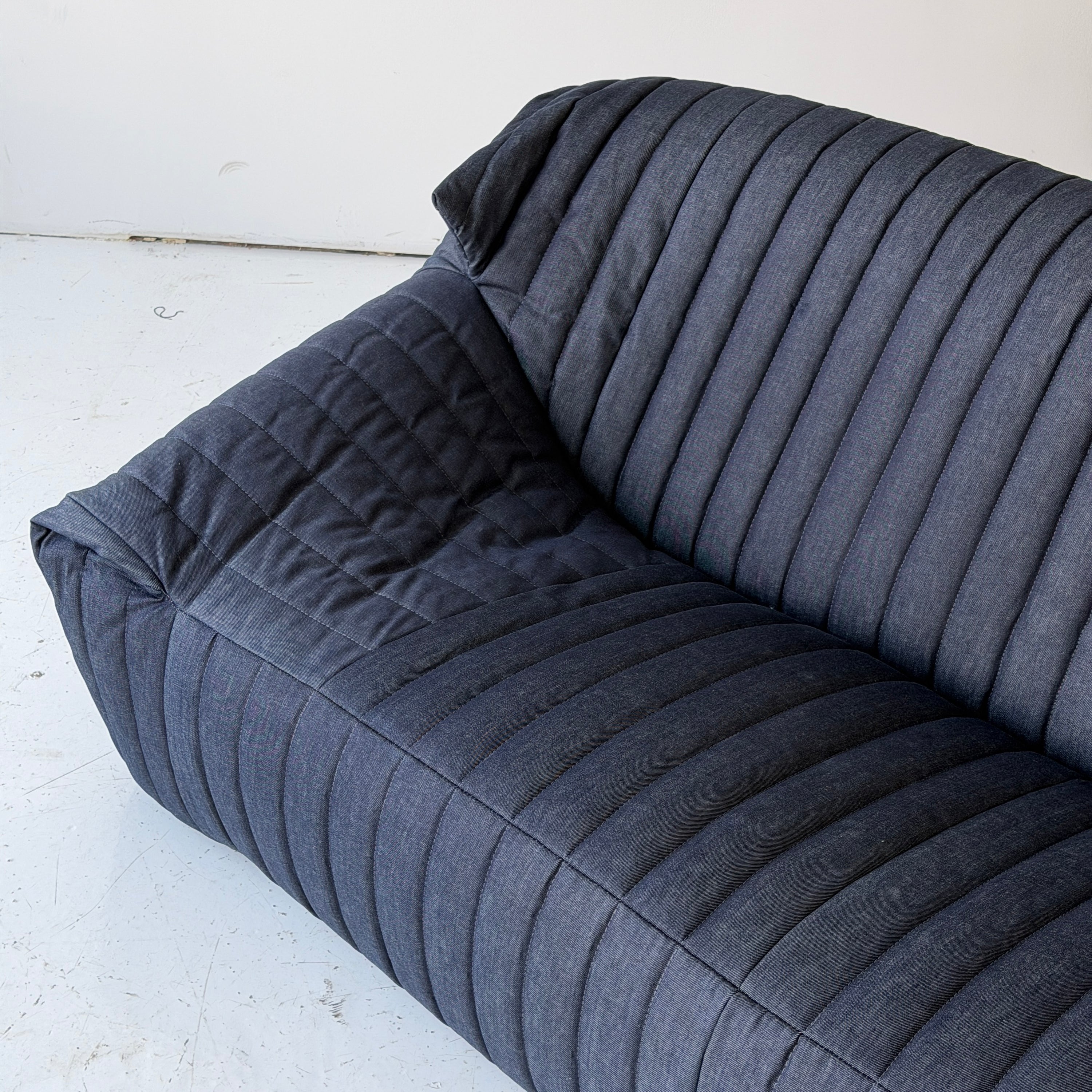 Selvedge Denim Sandra Sofa by Annie Hieronimus for Ligne Roset