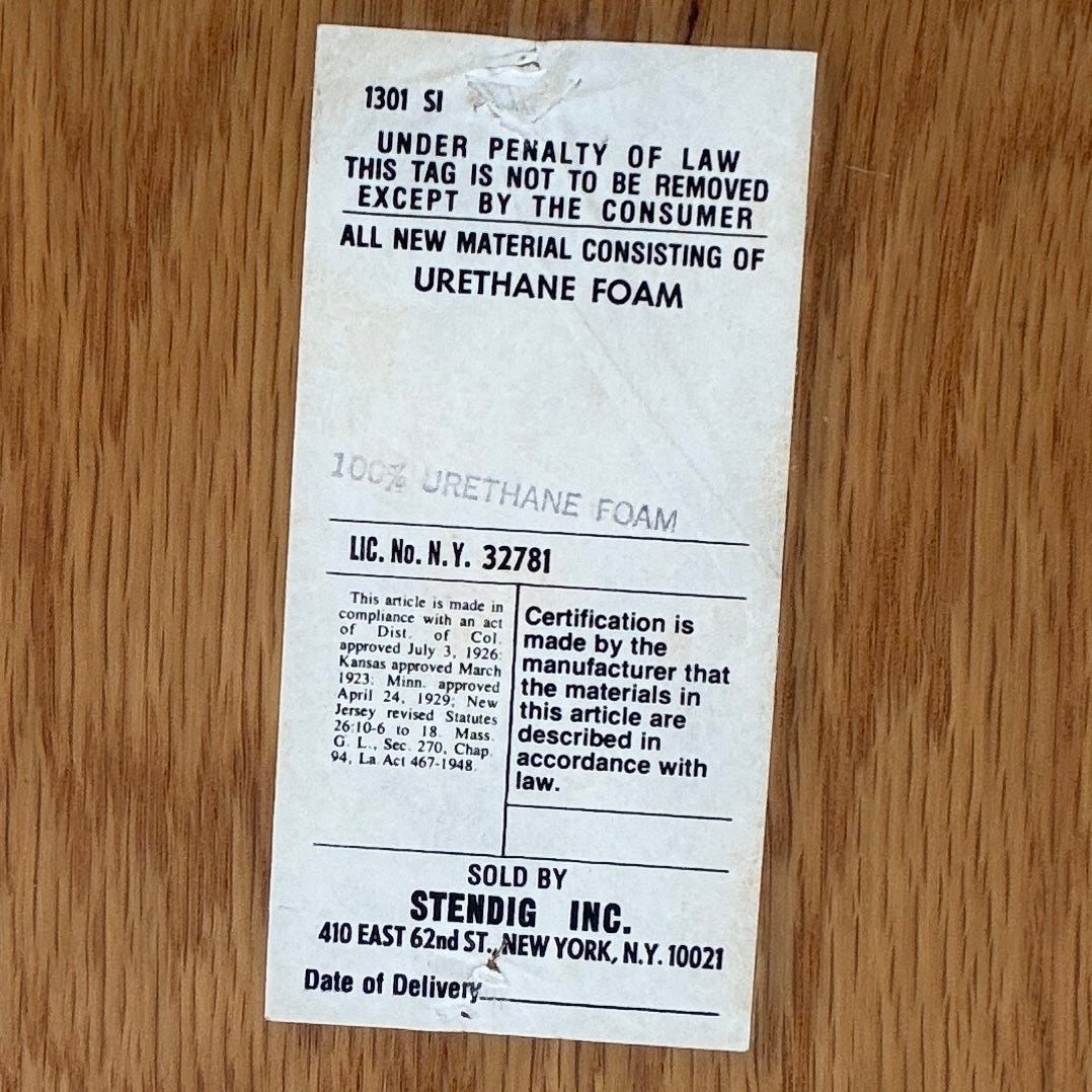 Finnish Bentwood Striped Armchairs by Stendig