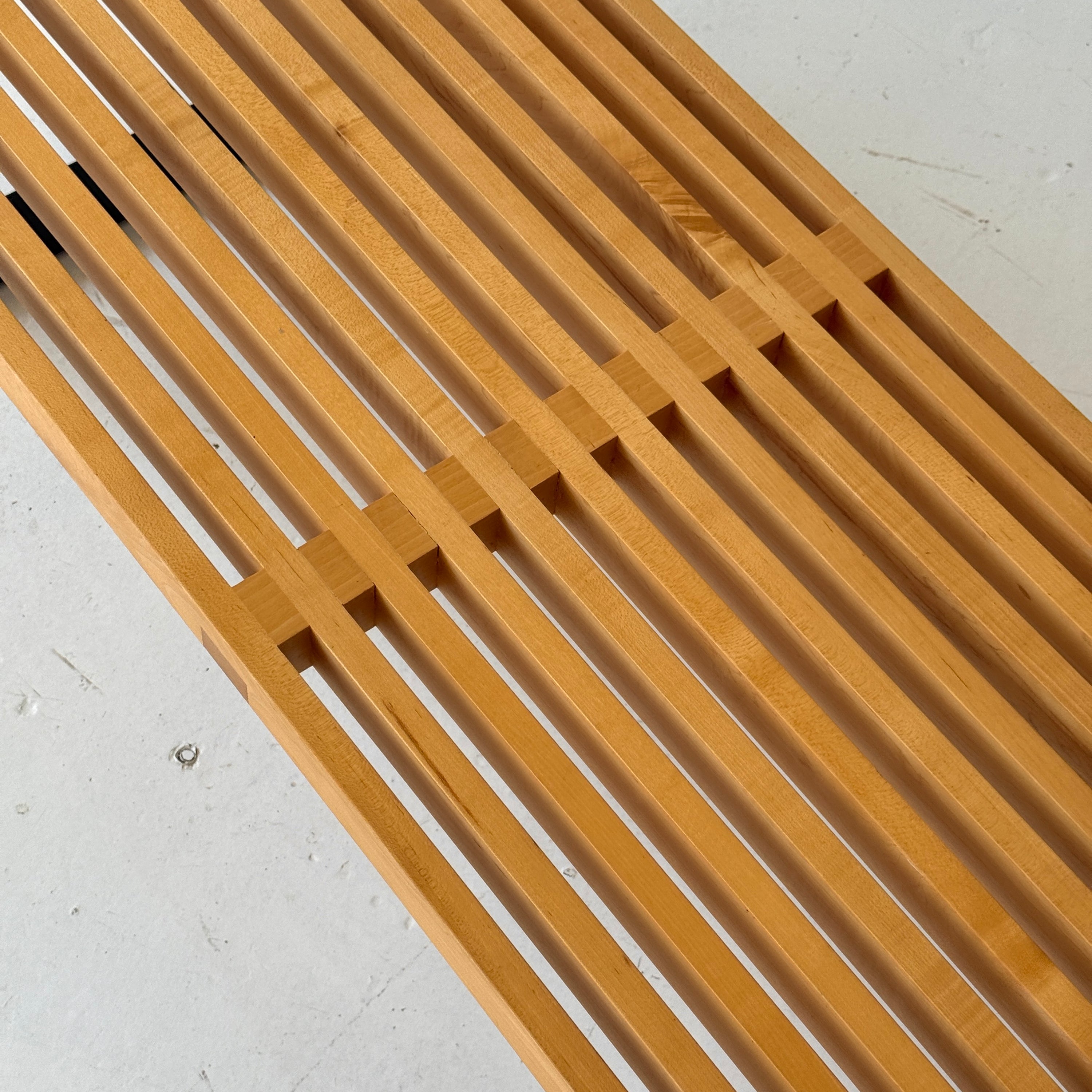 Nelson Slat Bench by George Nelson for Herman Miller