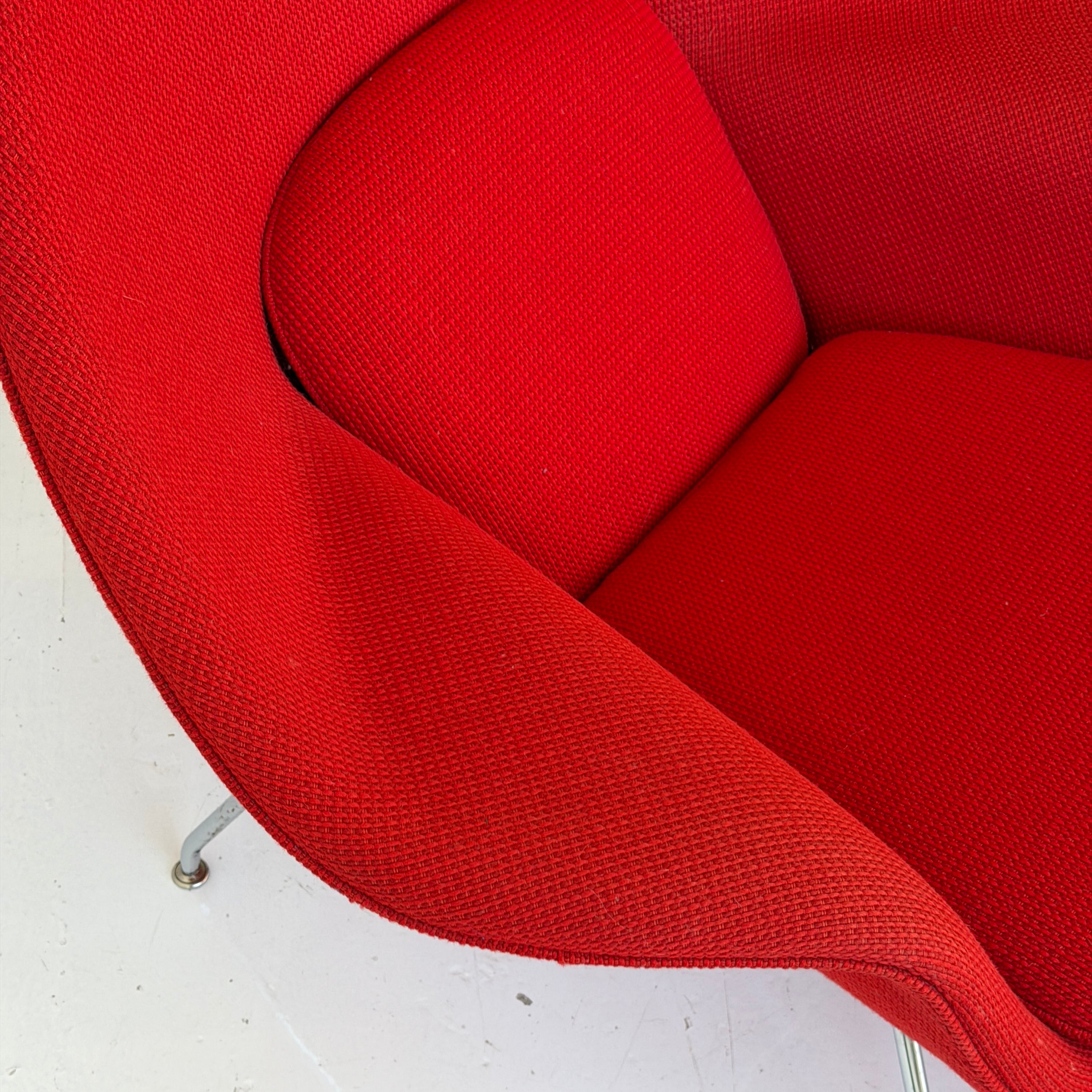 Womb Chair + Ottoman by Eero Saarinen for Knoll