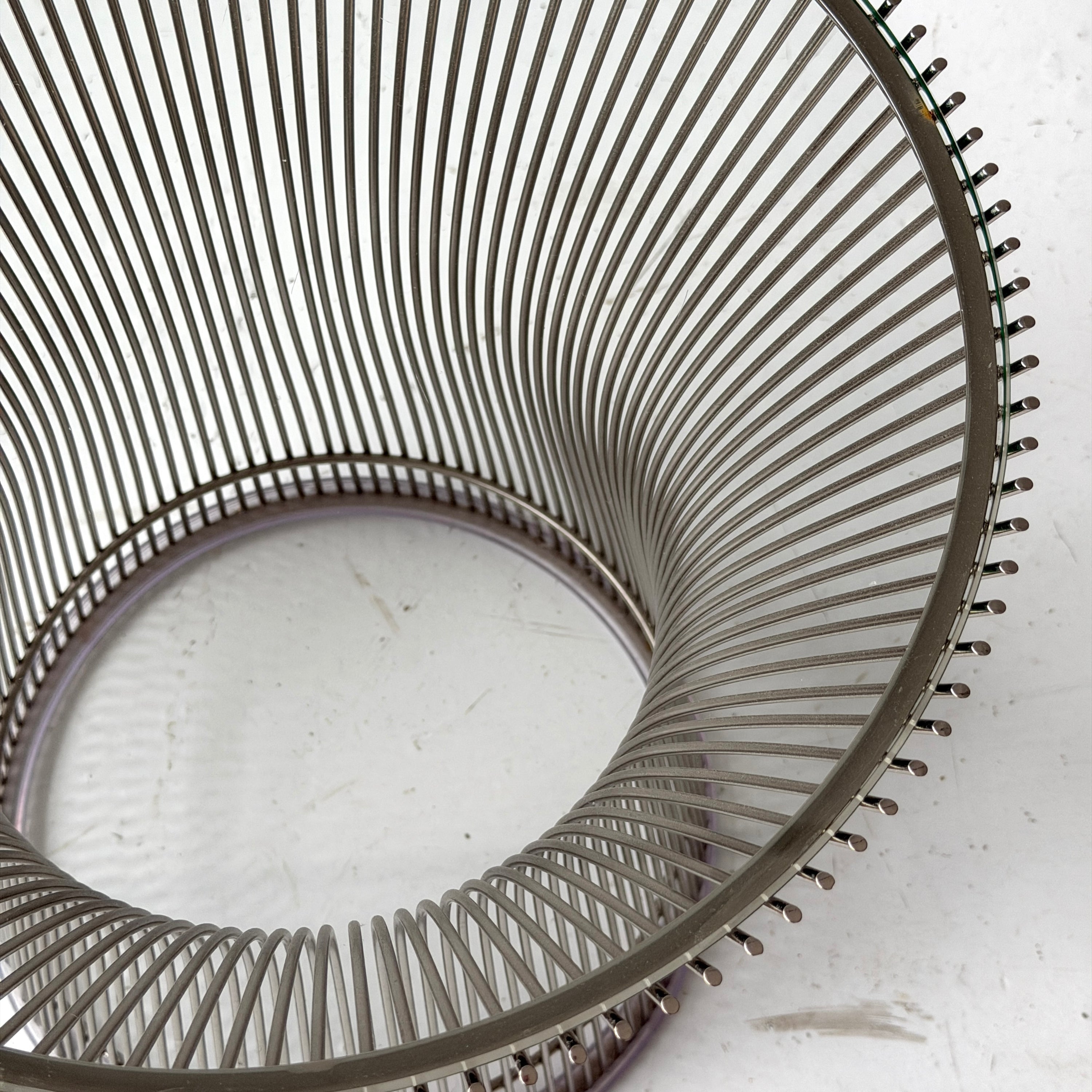 Chrome Side Table by Warren Platner