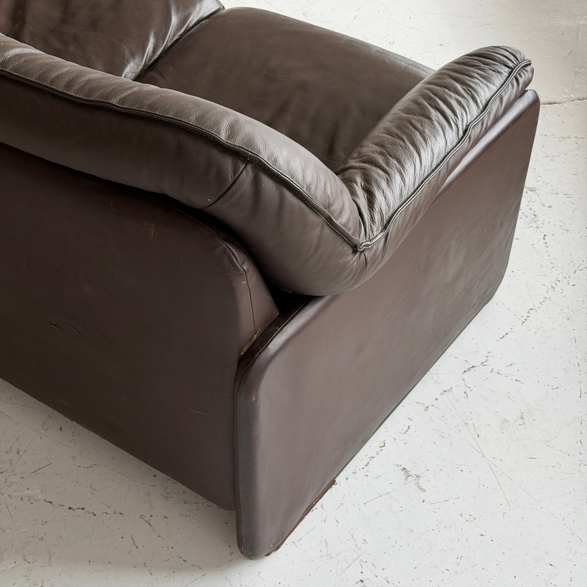 DS-16 Leather Sofa by De Sede