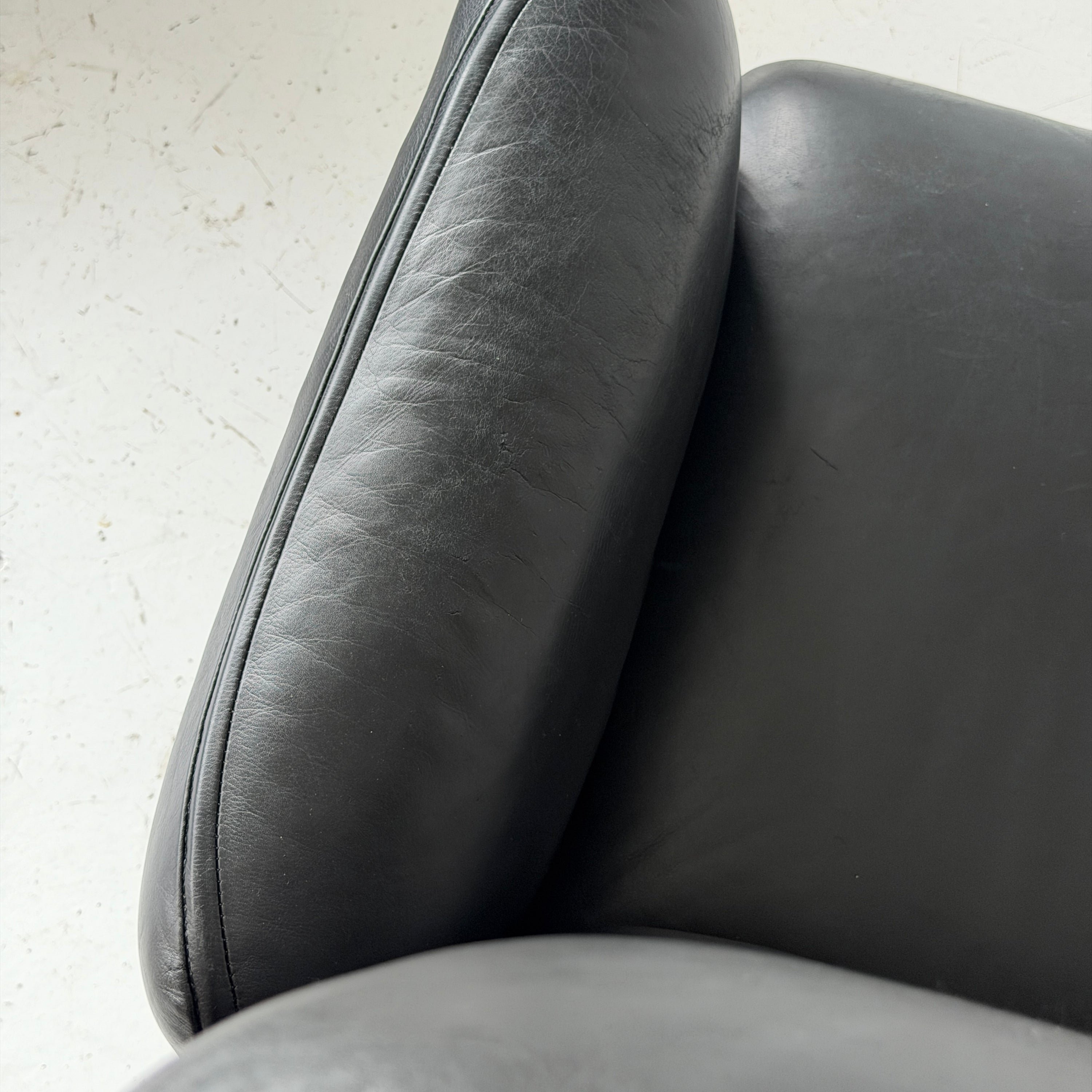 Executive Leather Office Chair by Otto Zapf for Knoll