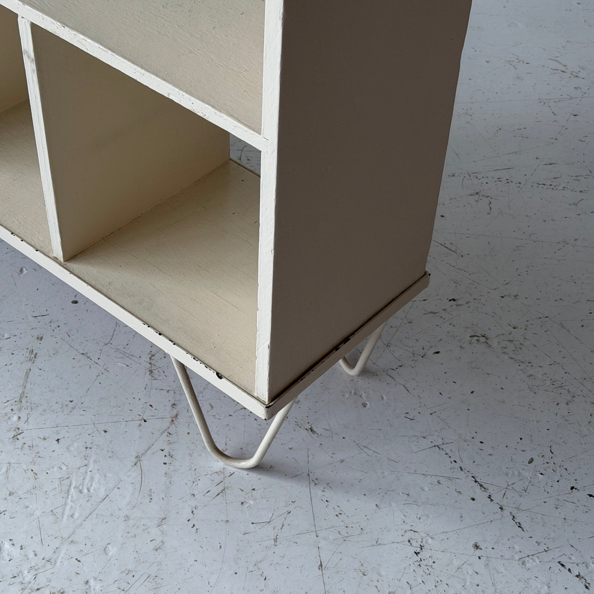 Primitive Mid Century Shelving Unit