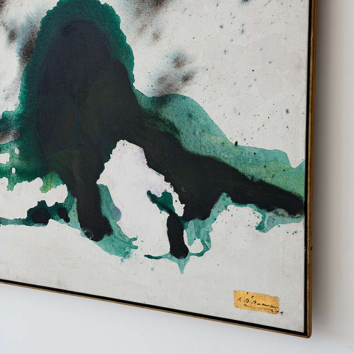 Abstract Acrylic on Canvas Painting by Richard Bancroft Beaman