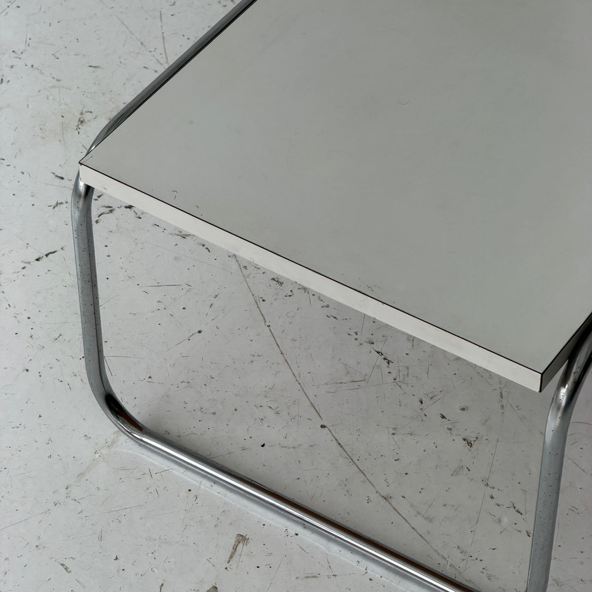 Bauhaus Laminate Low Side Tables by Meurop