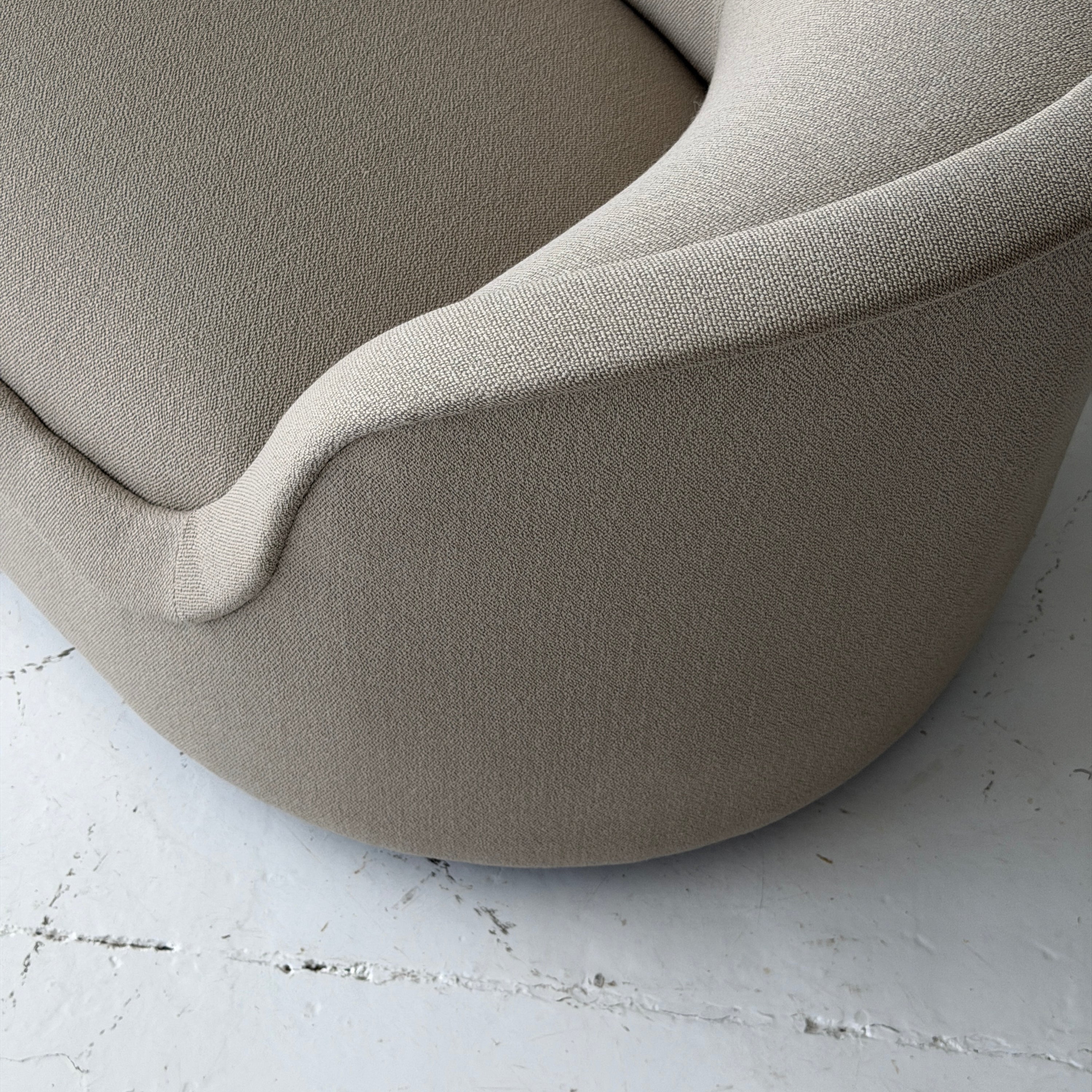 Cartouche Sofa by Ward Bennett for Brickell Associates